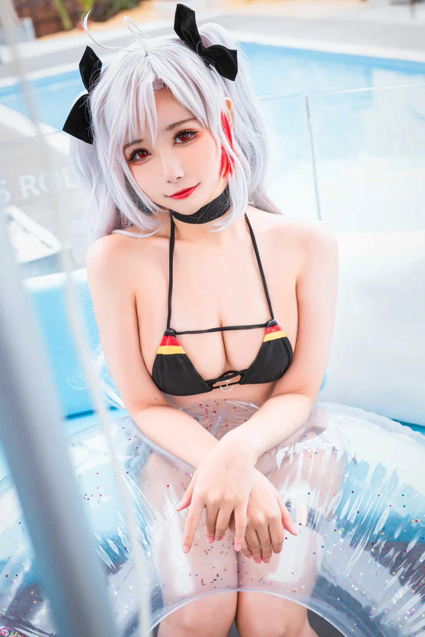 Momoko葵葵 欧根之水着