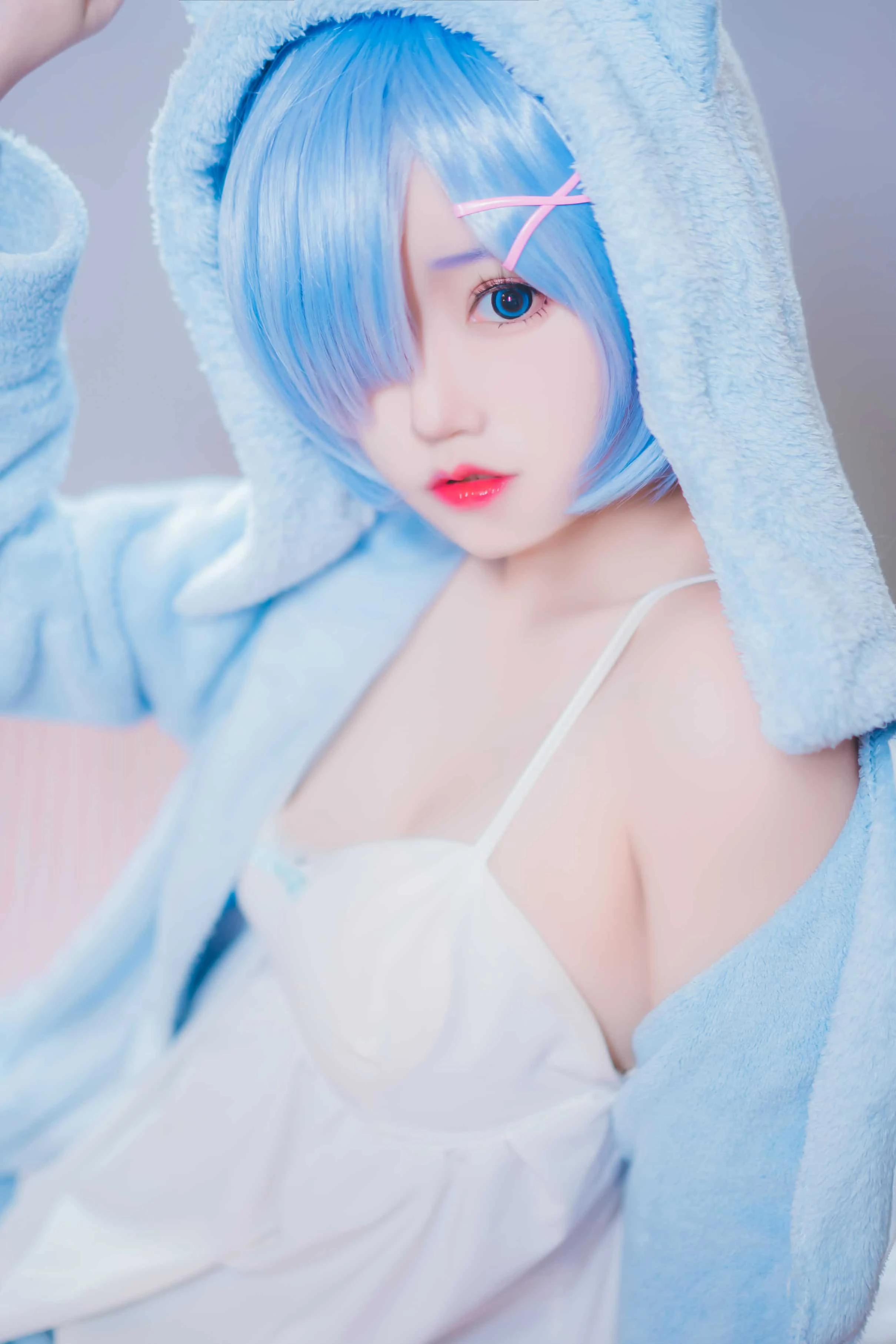 猫君君_MaoJun 雷姆猫耳睡衣