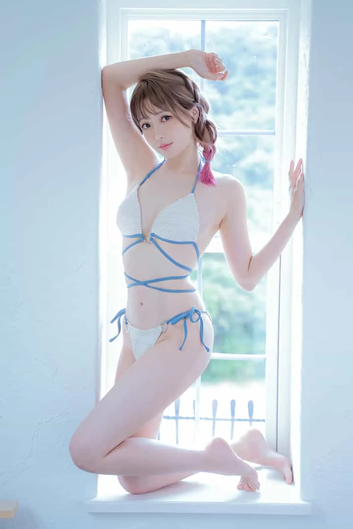 ElyEE子 July-Tier 3 C.Heart Swimsuit心心泳裝