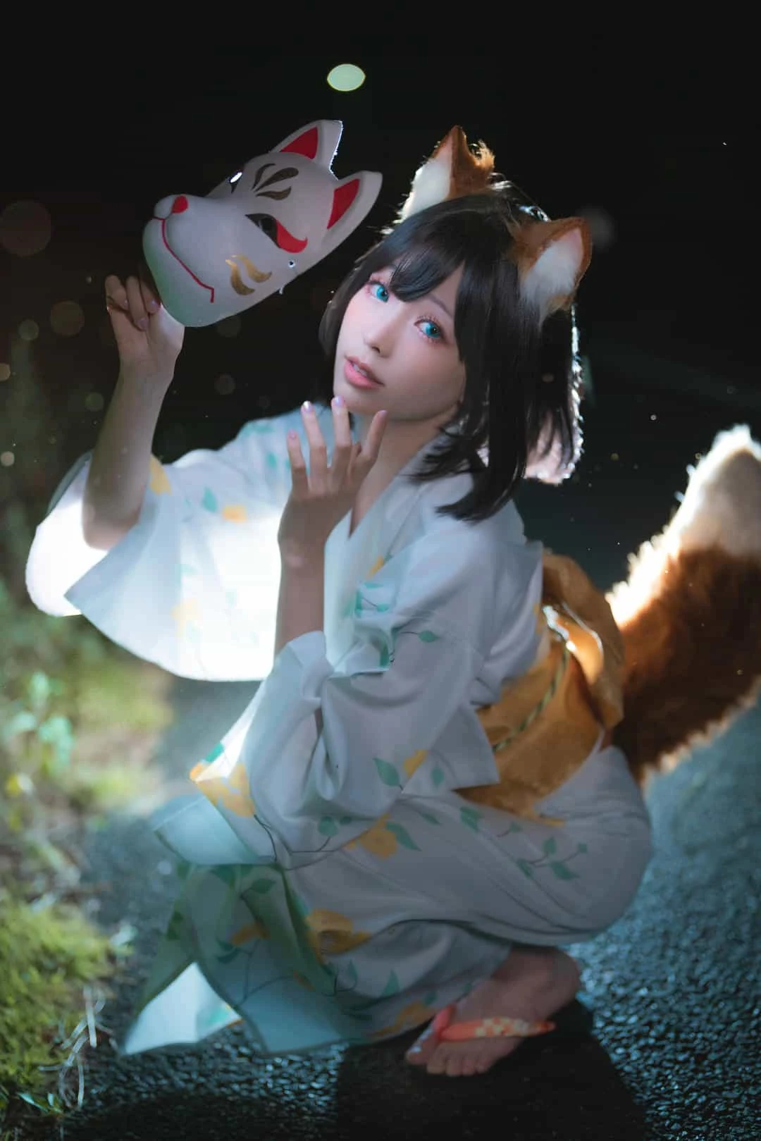 ElyEE子 23.July C-Dongitsune Yukata 浴衣狐