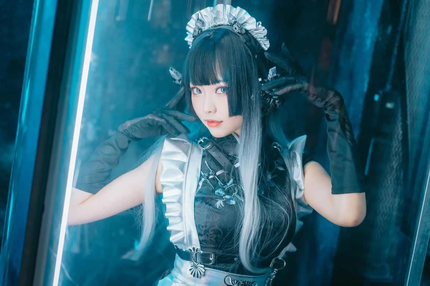 ElyEE子 賽博女仆Melanite黑榴石