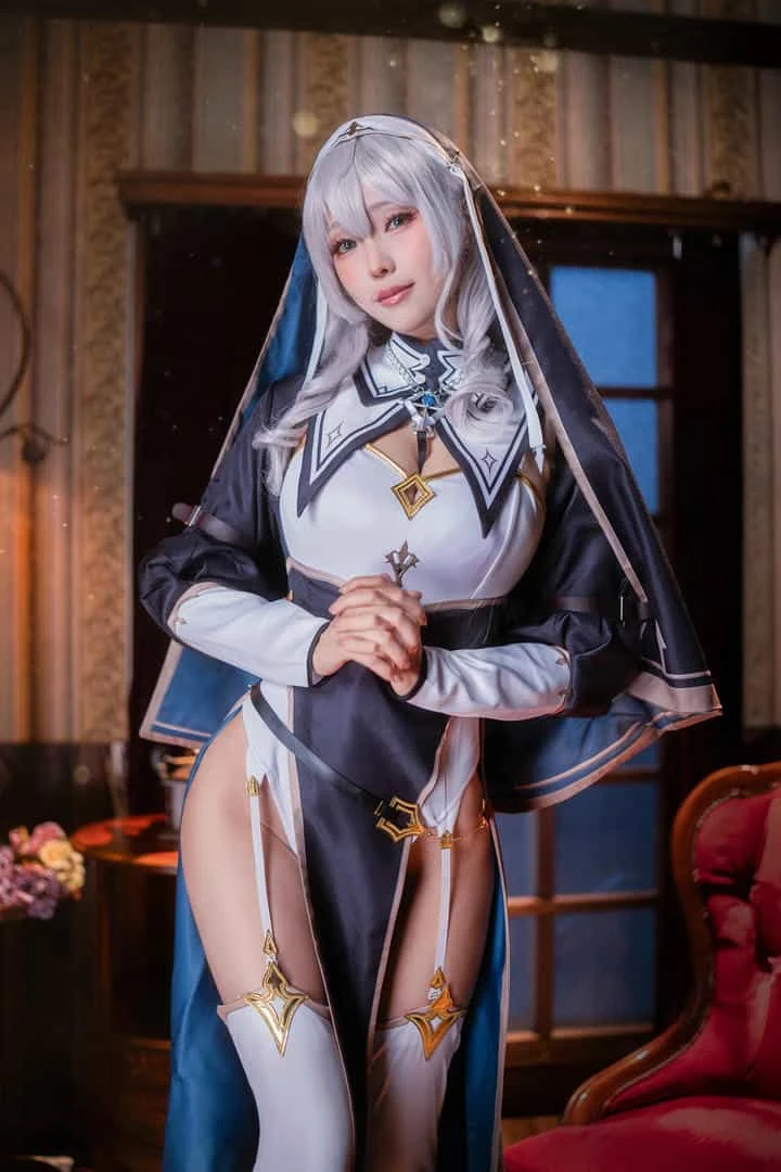 ElyEE子 Shirogane noel~Nun