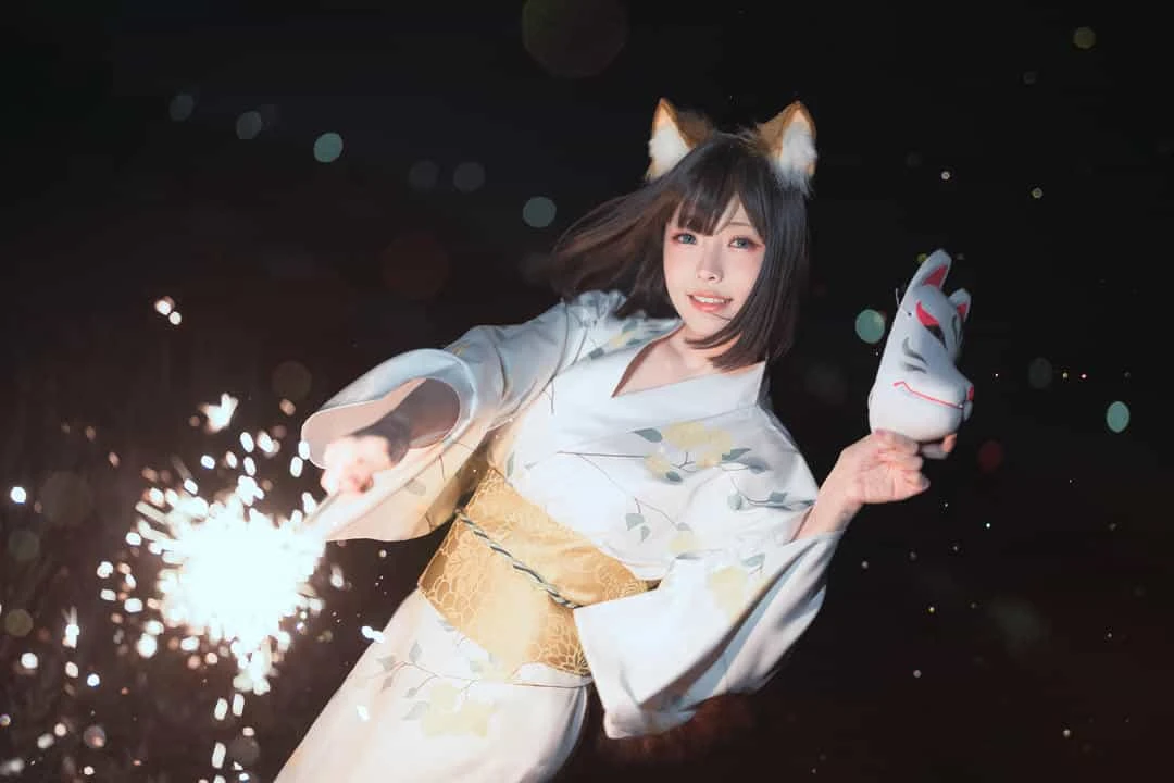 ElyEE子 23.July C-Dongitsune Yukata 浴衣狐
