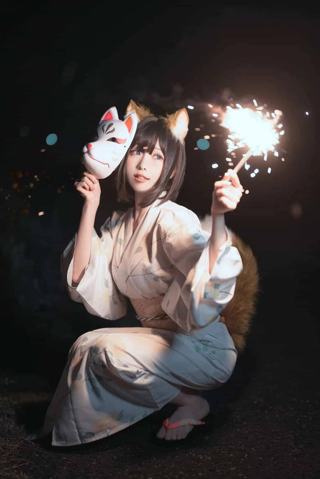 ElyEE子 23.July C-Dongitsune Yukata 浴衣狐