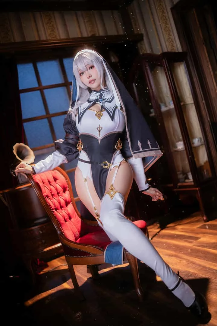 ElyEE子 Shirogane noel~Nun