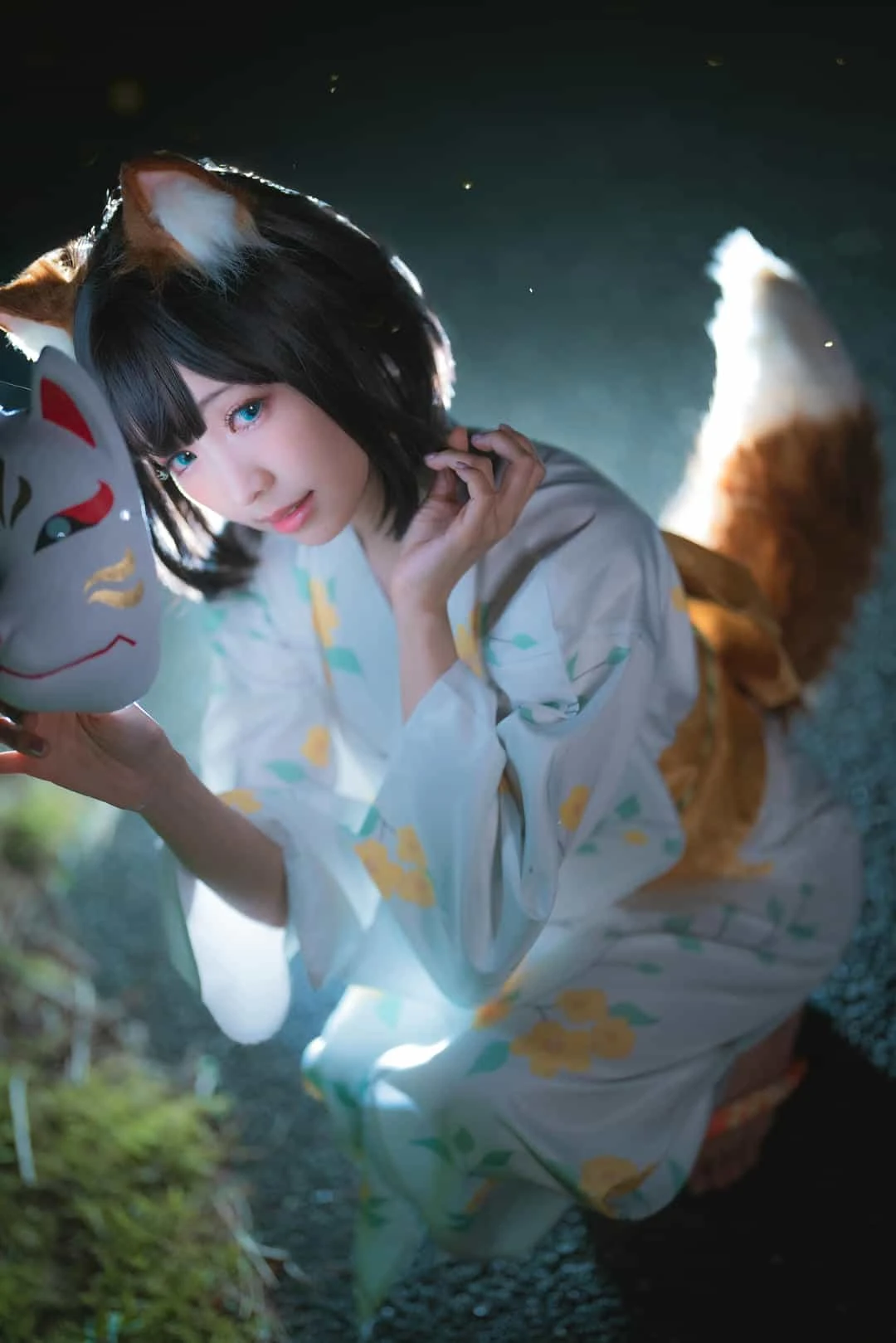 ElyEE子 23.July C-Dongitsune Yukata 浴衣狐
