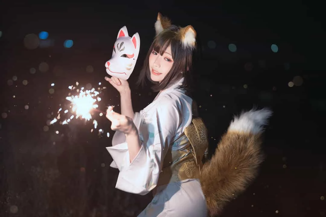 ElyEE子 23.July C-Dongitsune Yukata 浴衣狐