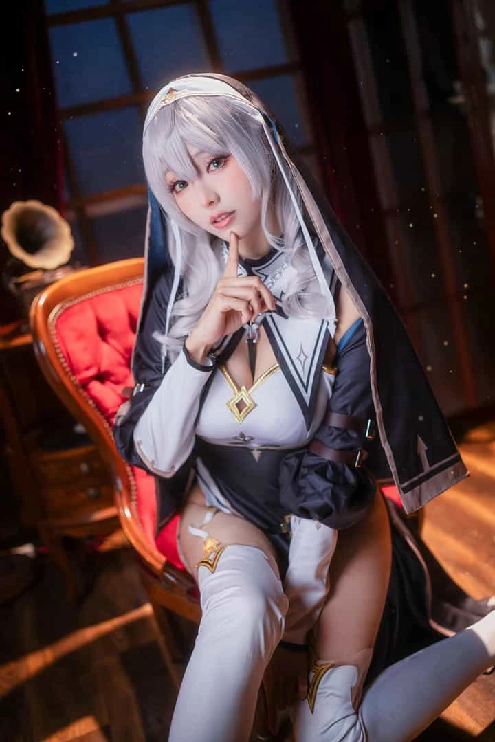 ElyEE子 Shirogane noel~Nun