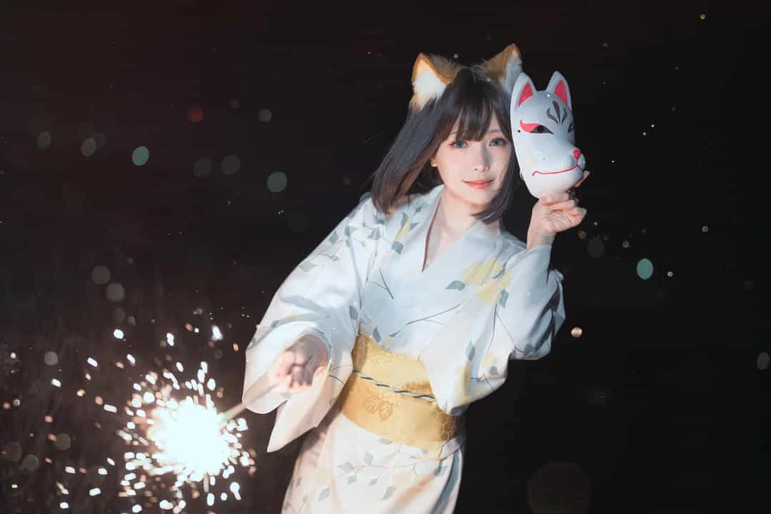 ElyEE子 23.July C-Dongitsune Yukata 浴衣狐
