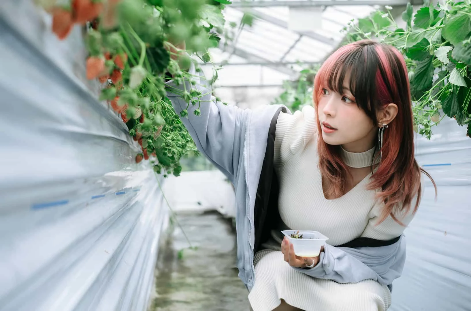 ElyEE子 Strawberry Picking Date