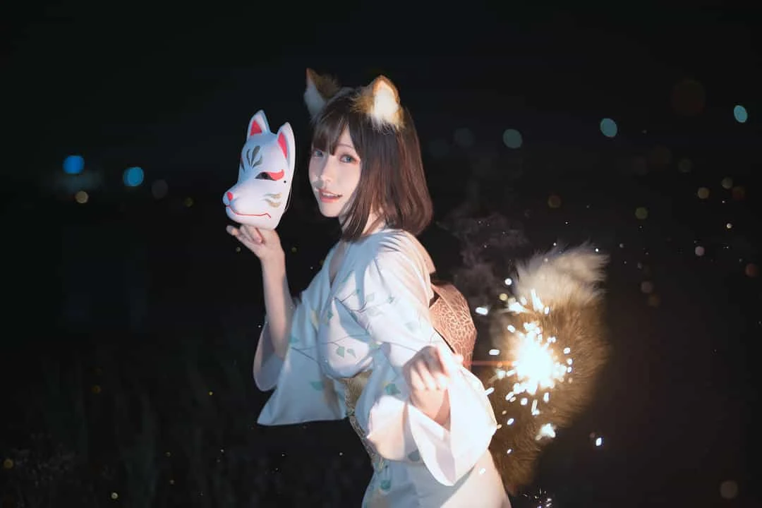 ElyEE子 23.July C-Dongitsune Yukata 浴衣狐
