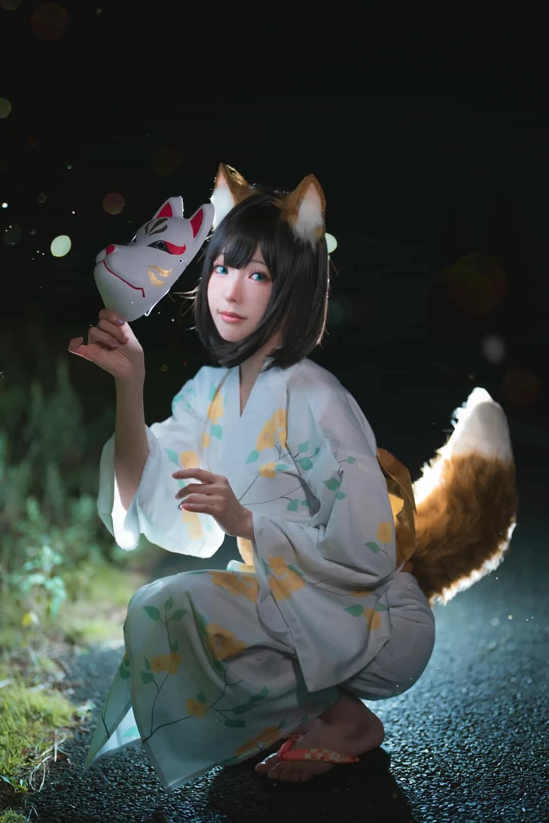 ElyEE子 23.July C-Dongitsune Yukata 浴衣狐
