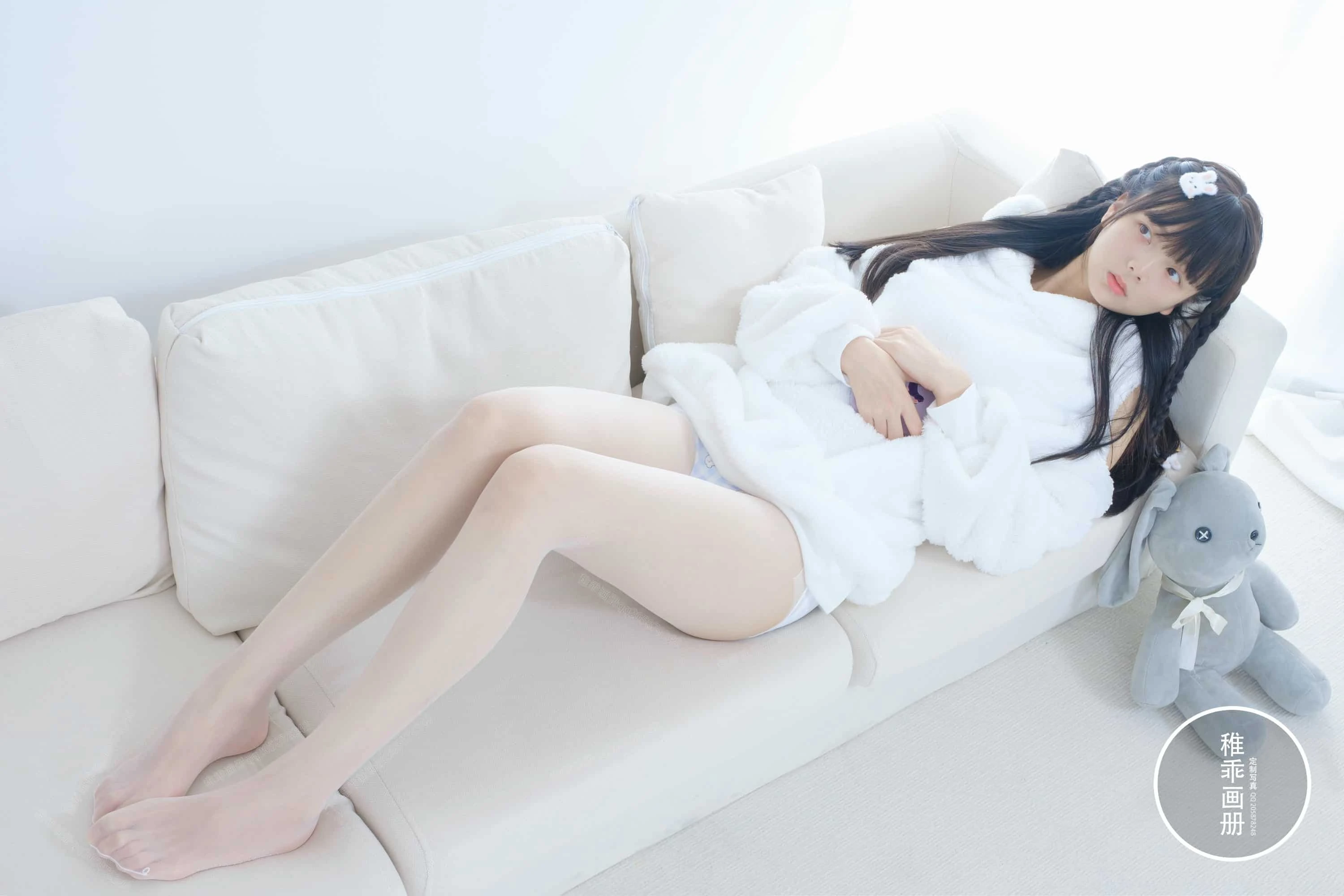 稚乖画册 晴空10 夜夜 白丝双马尾