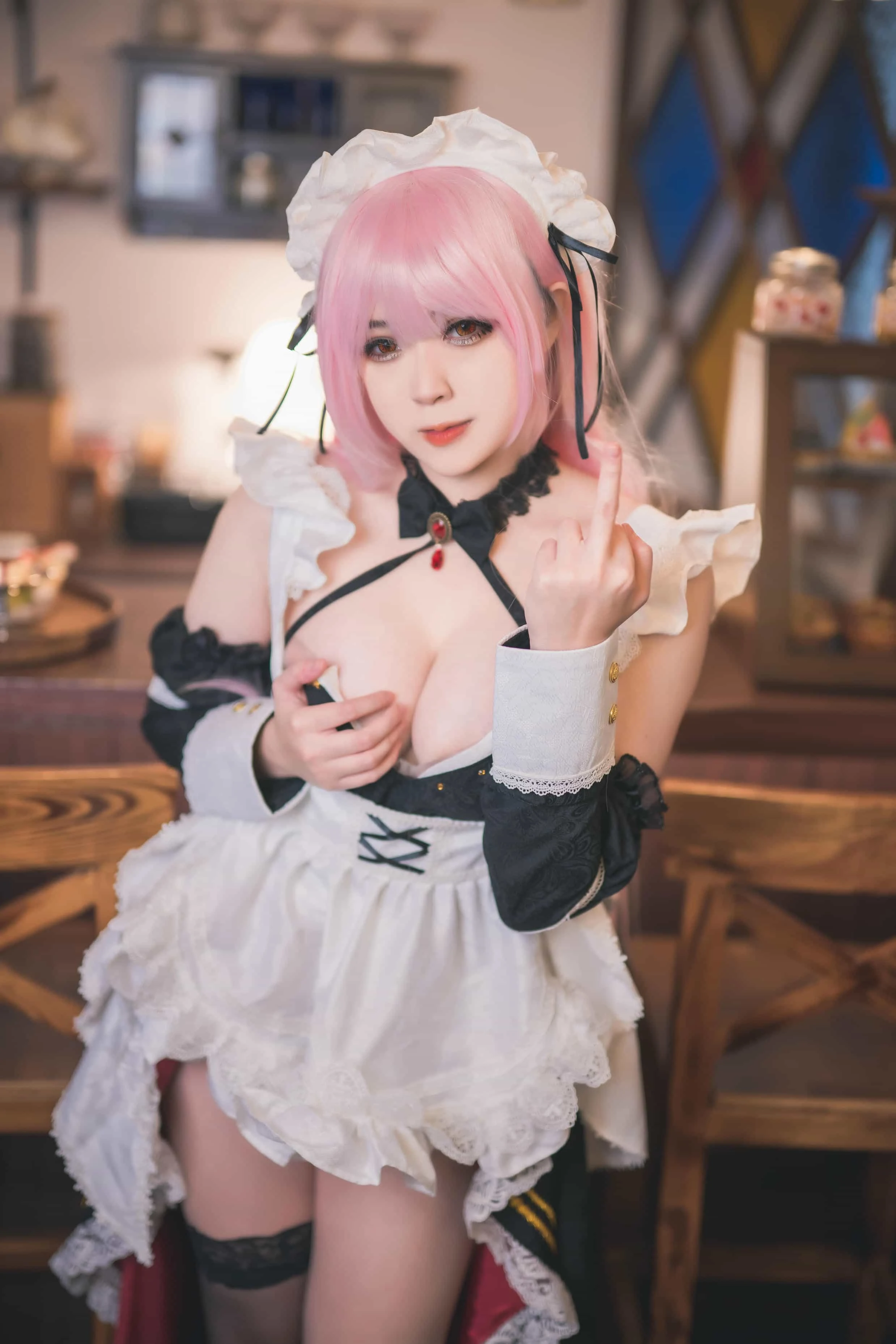 Hatori Sama Mori Calliope Maid