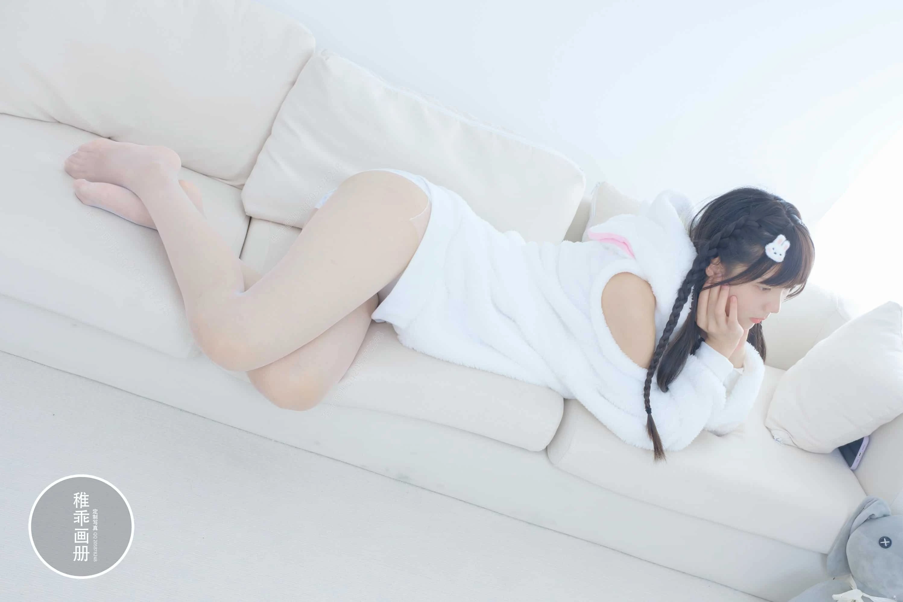 稚乖画册 晴空10 夜夜 白丝双马尾