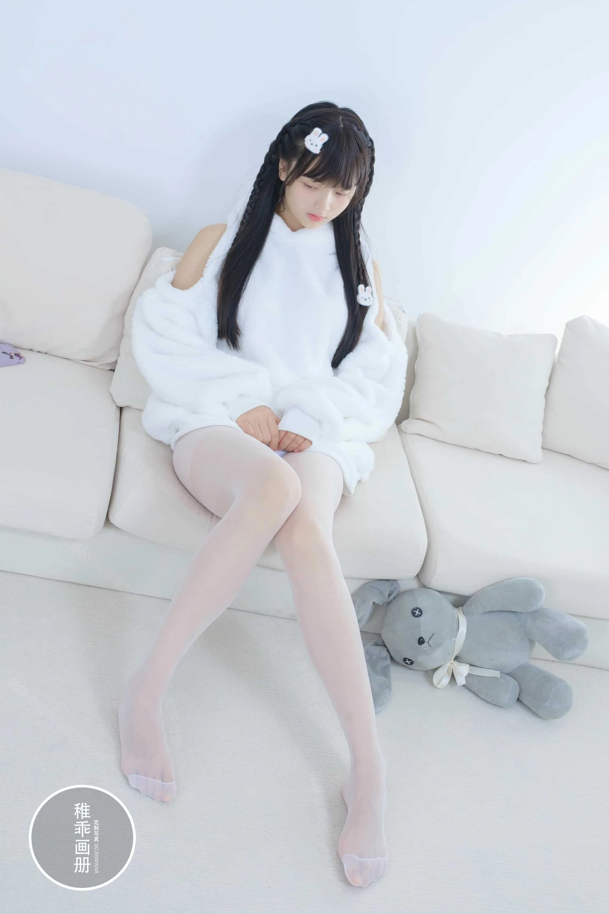 稚乖画册 晴空10 夜夜 白丝双马尾