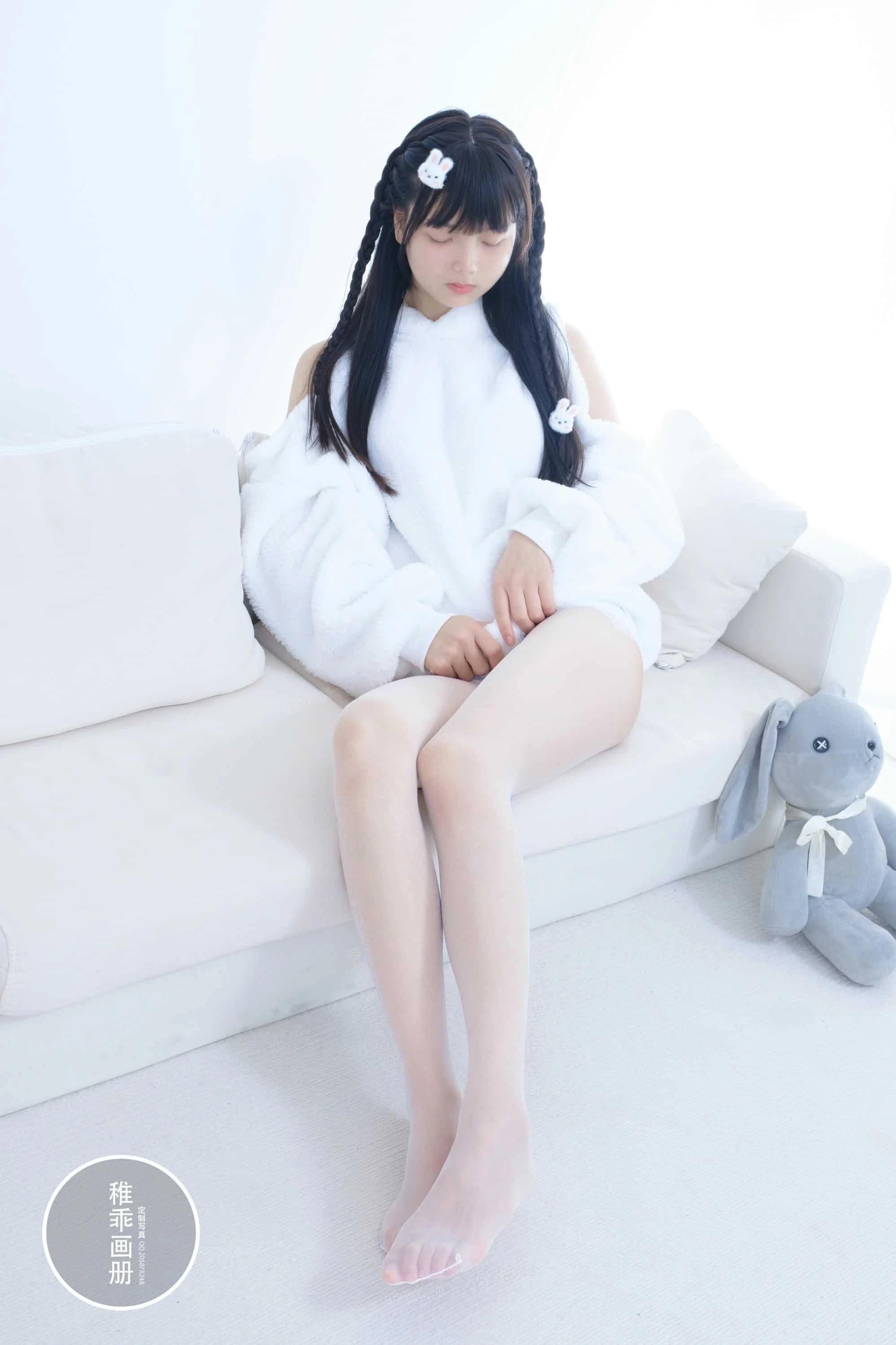 稚乖画册 晴空10 夜夜 白丝双马尾