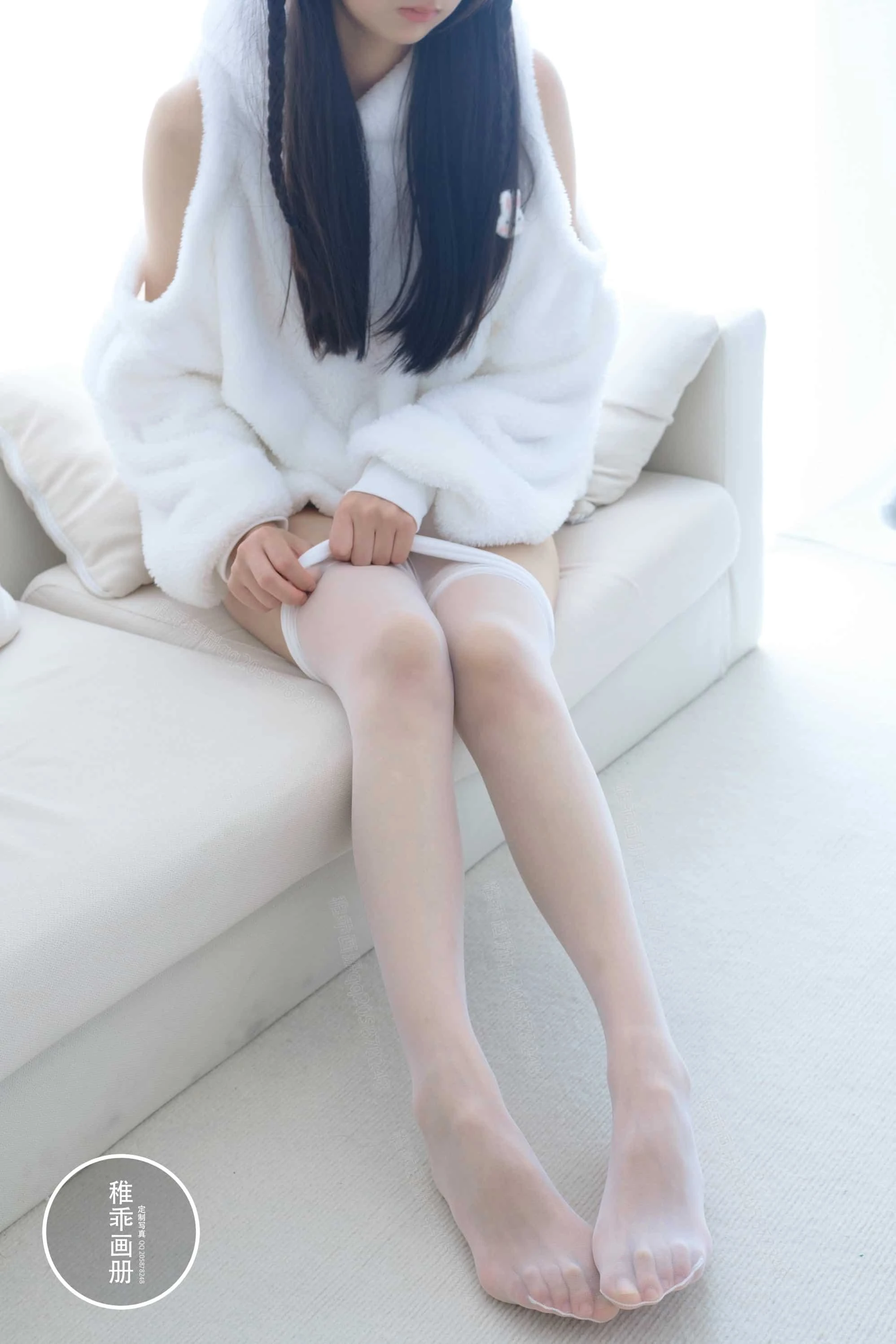 稚乖画册 晴空10 夜夜 白丝双马尾