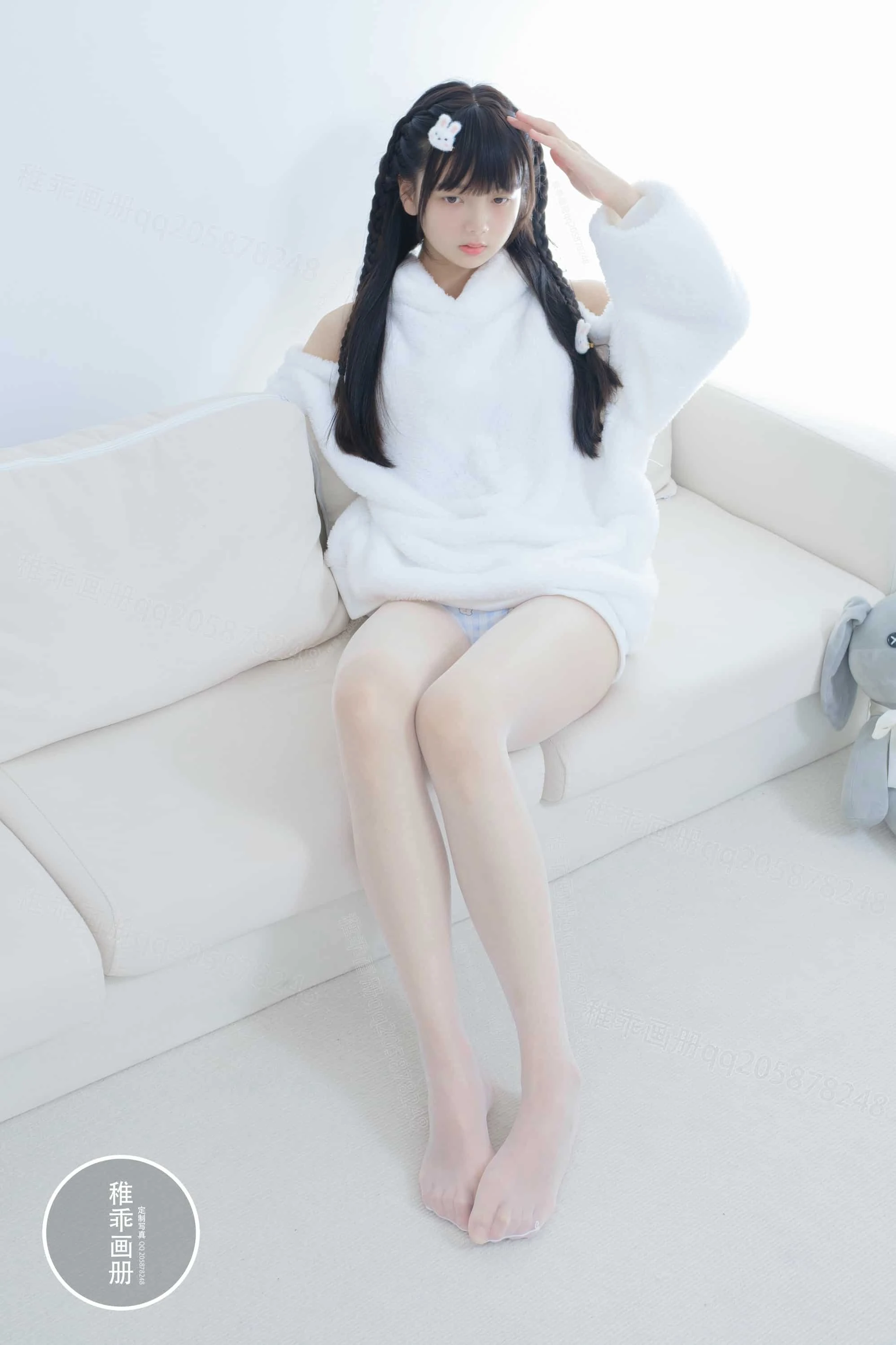 稚乖画册 晴空10 夜夜 白丝双马尾