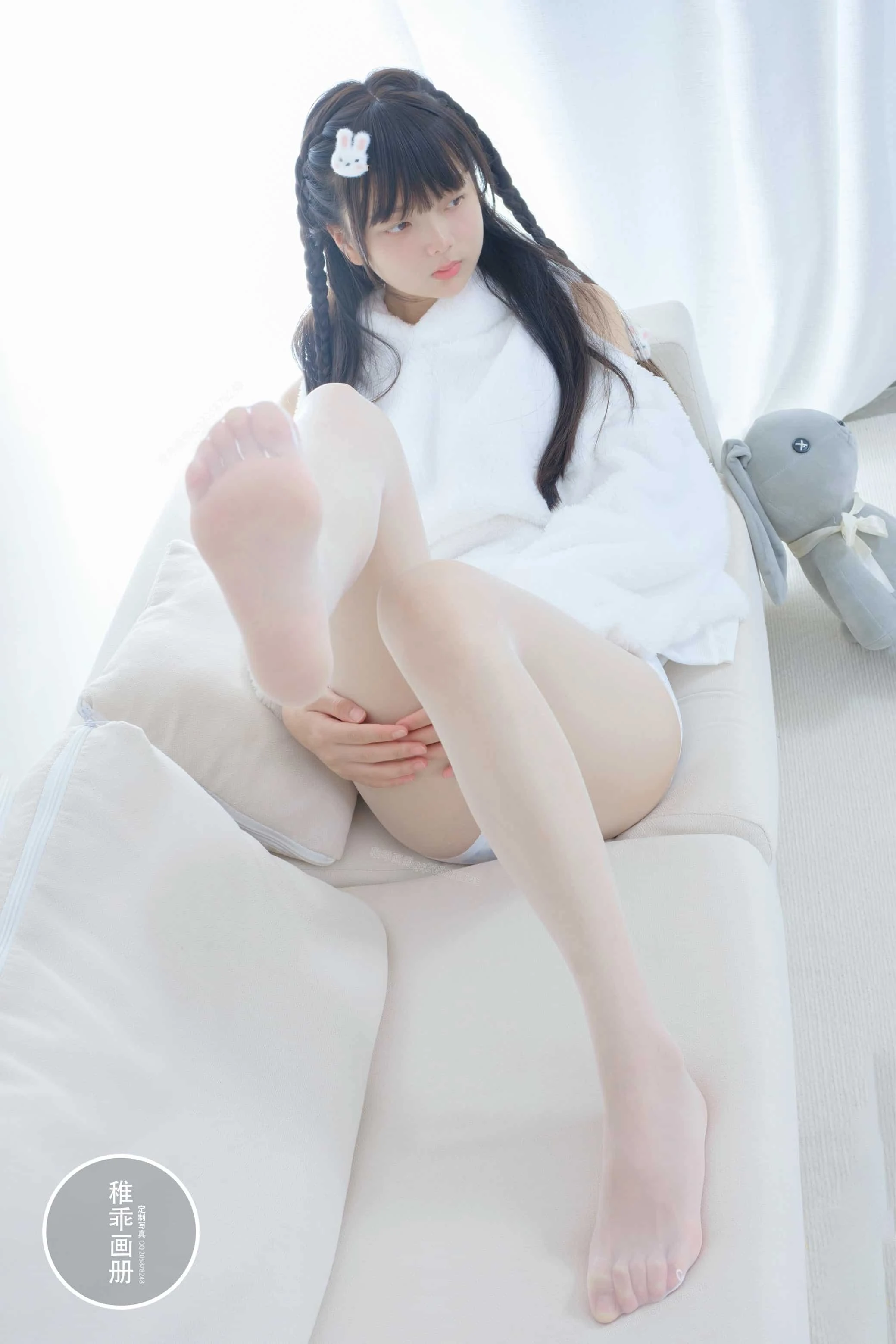 稚乖画册 晴空10 夜夜 白丝双马尾