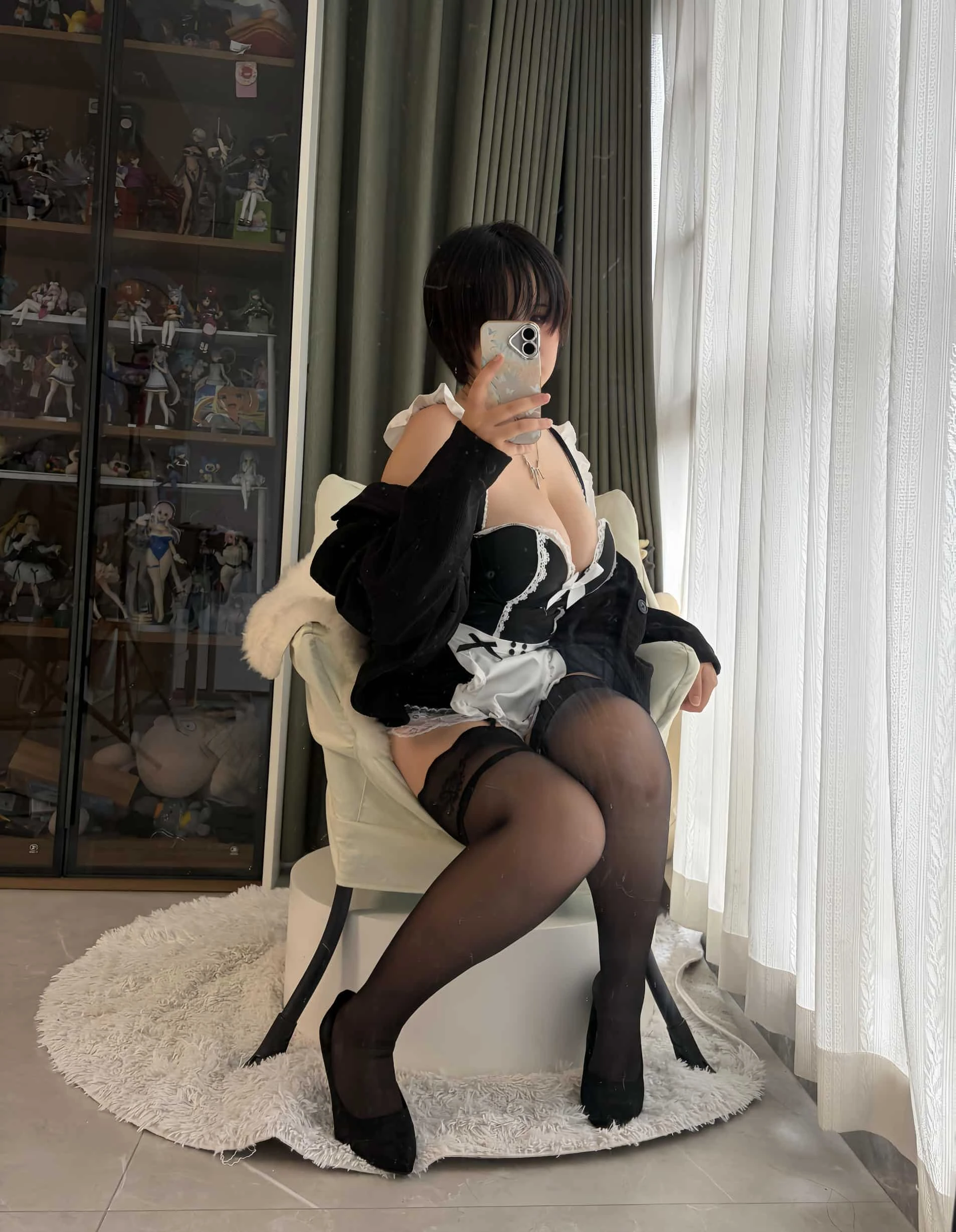 阿半今天很开心 假小子女仆