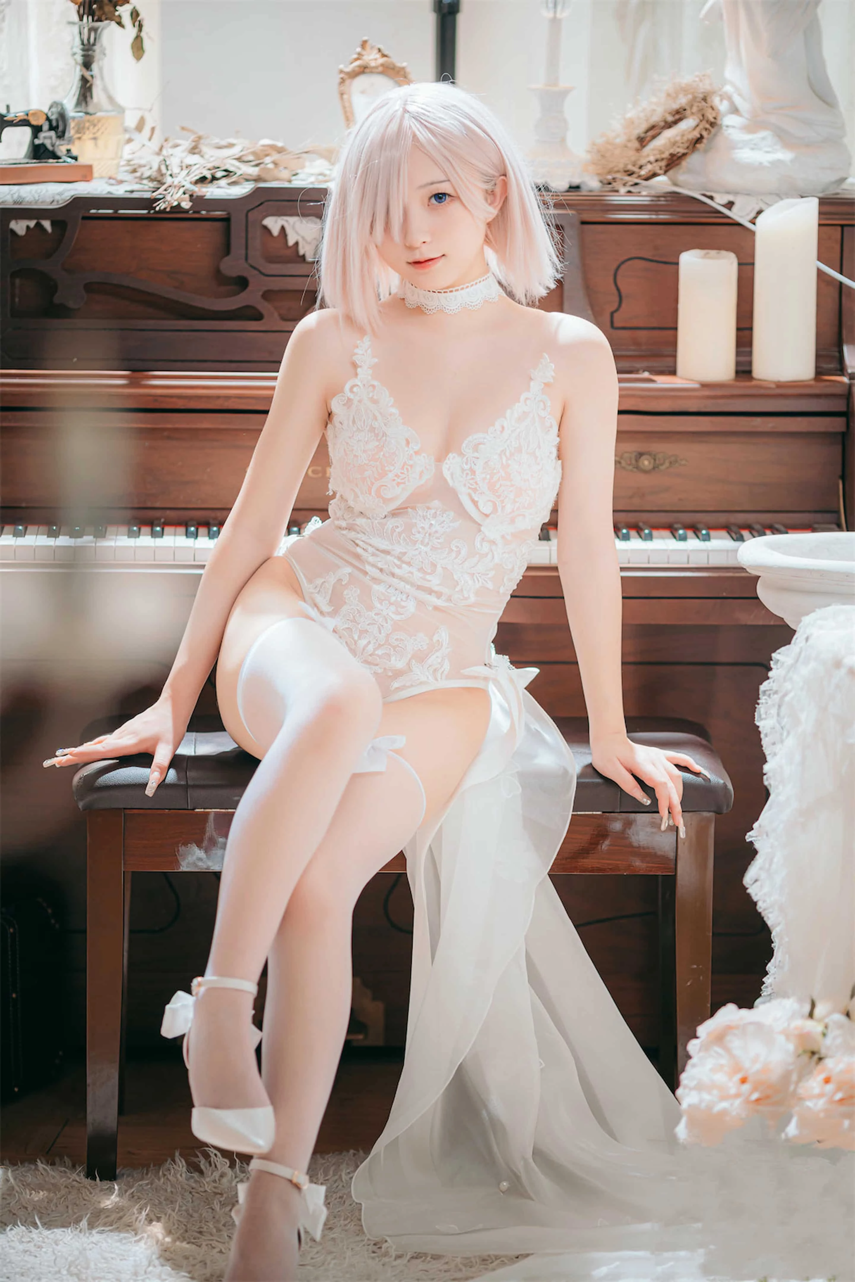 花铃 玛修婚纱