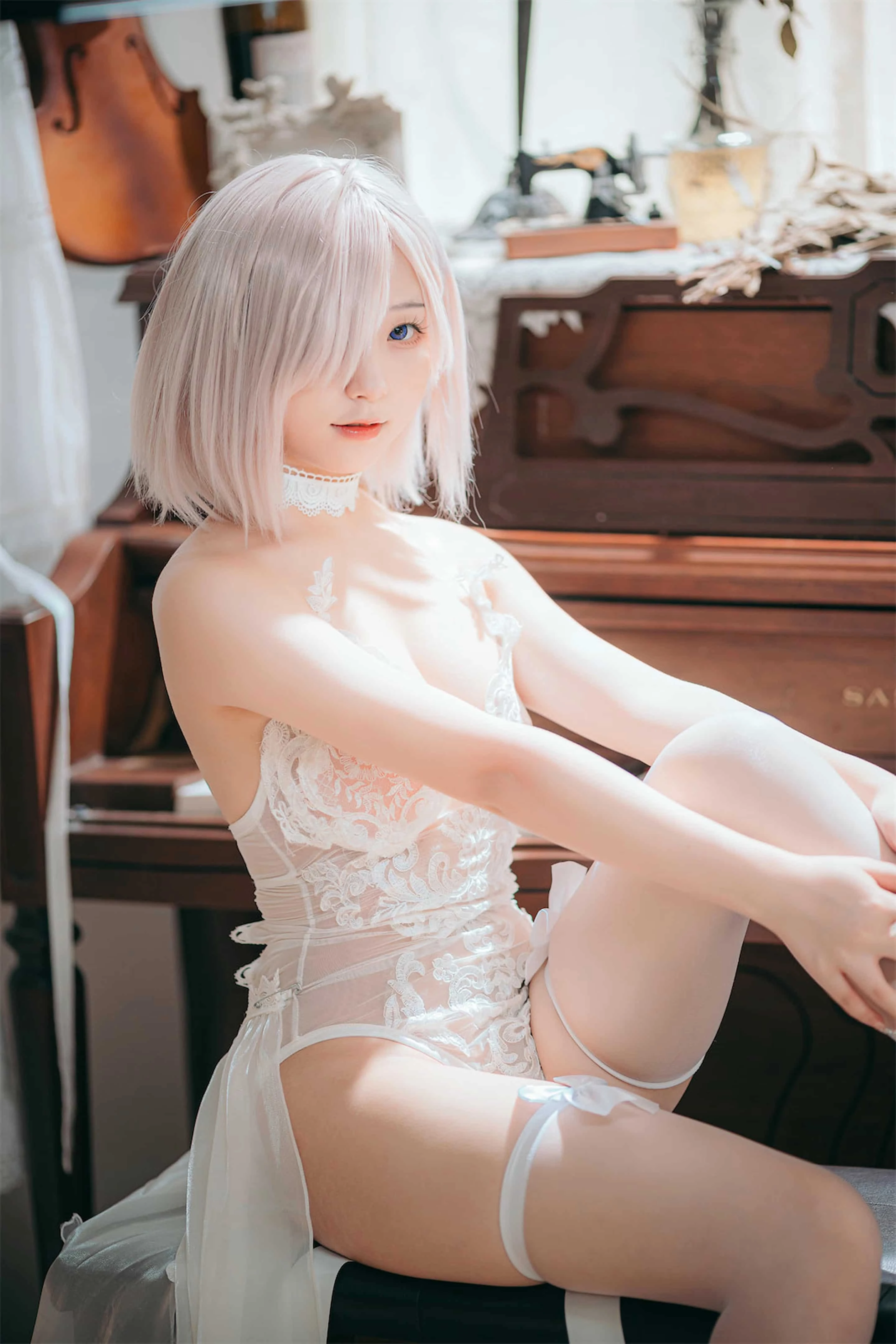 花铃 玛修婚纱