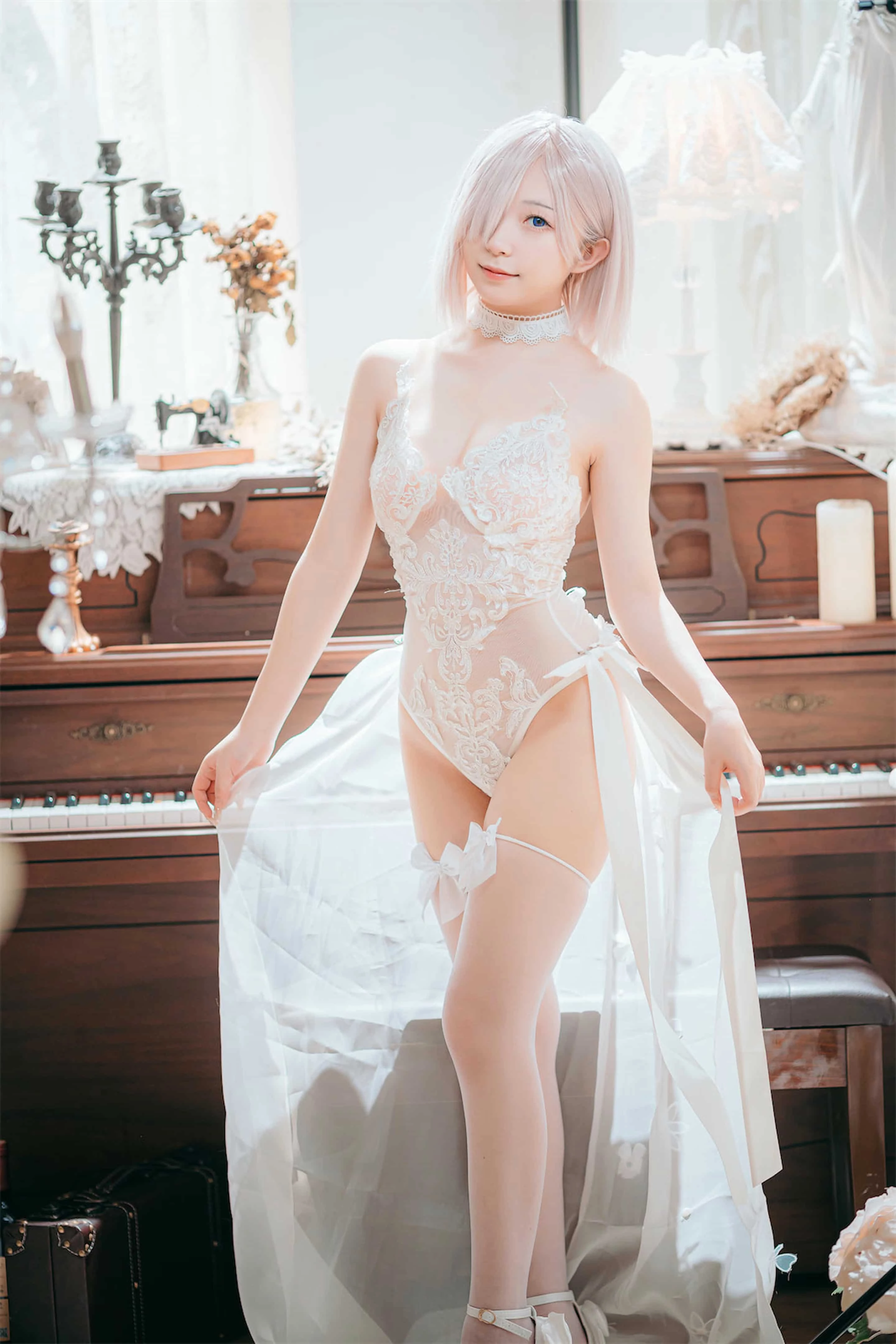 花铃 玛修婚纱