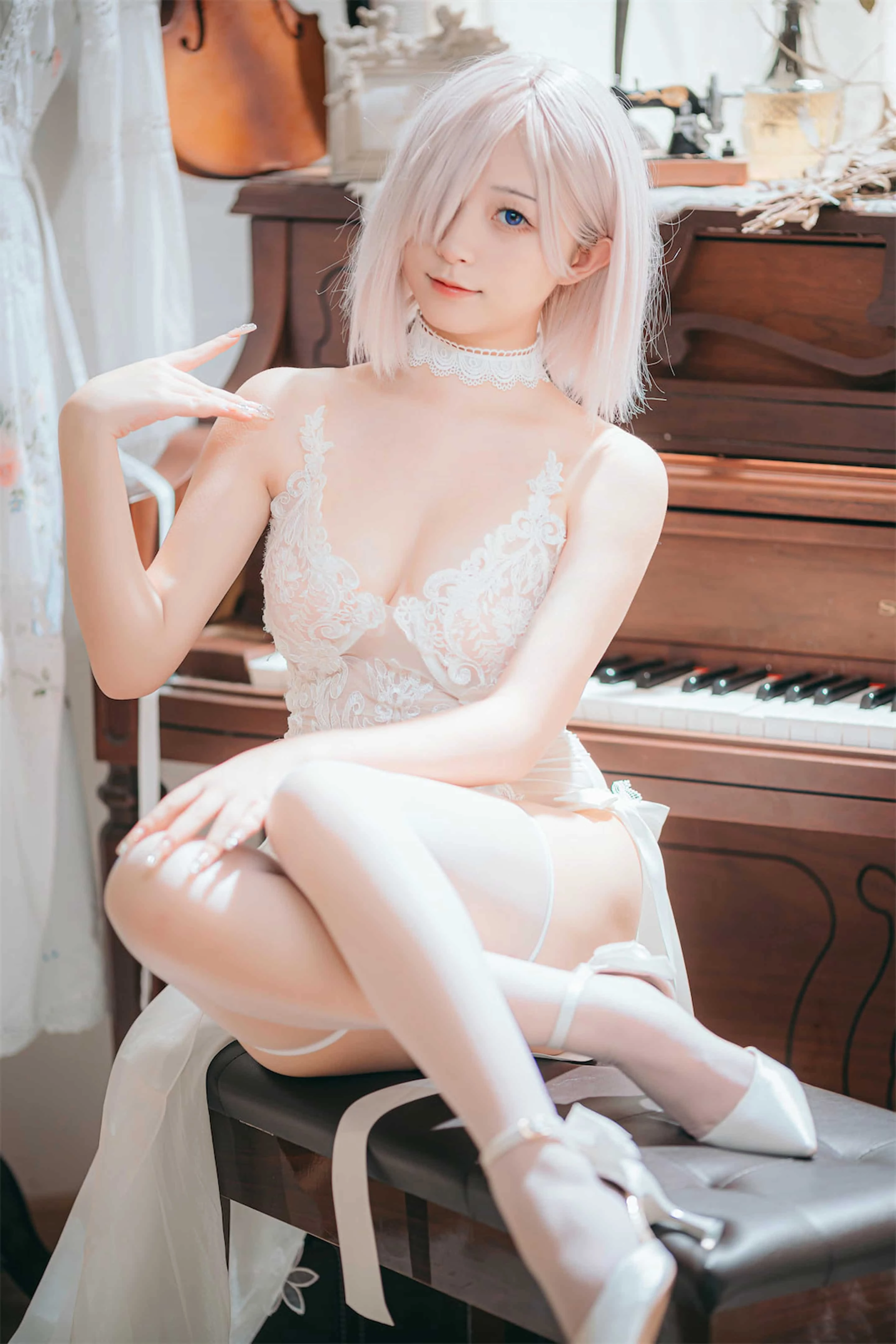 花铃 玛修婚纱