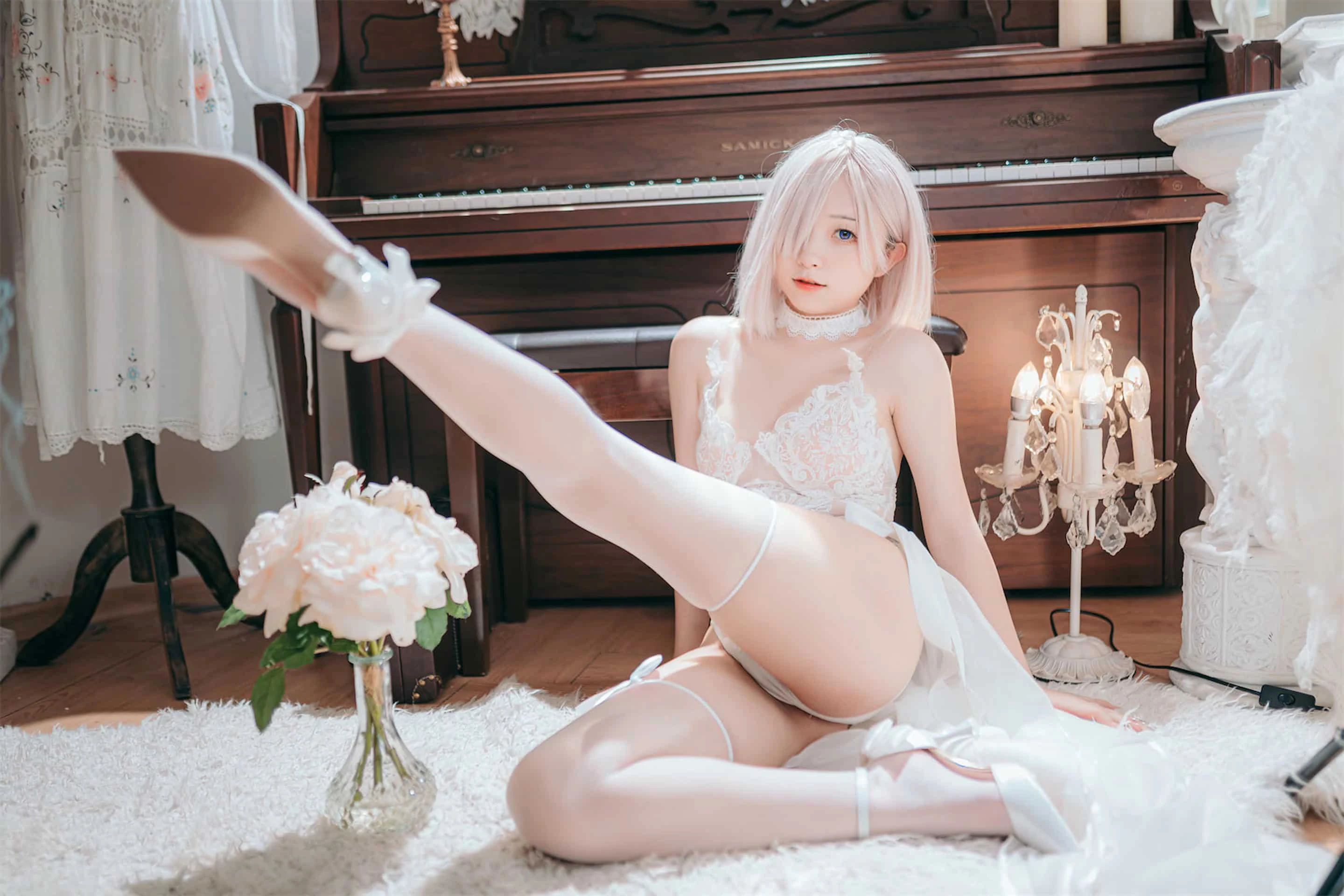 花铃 玛修婚纱