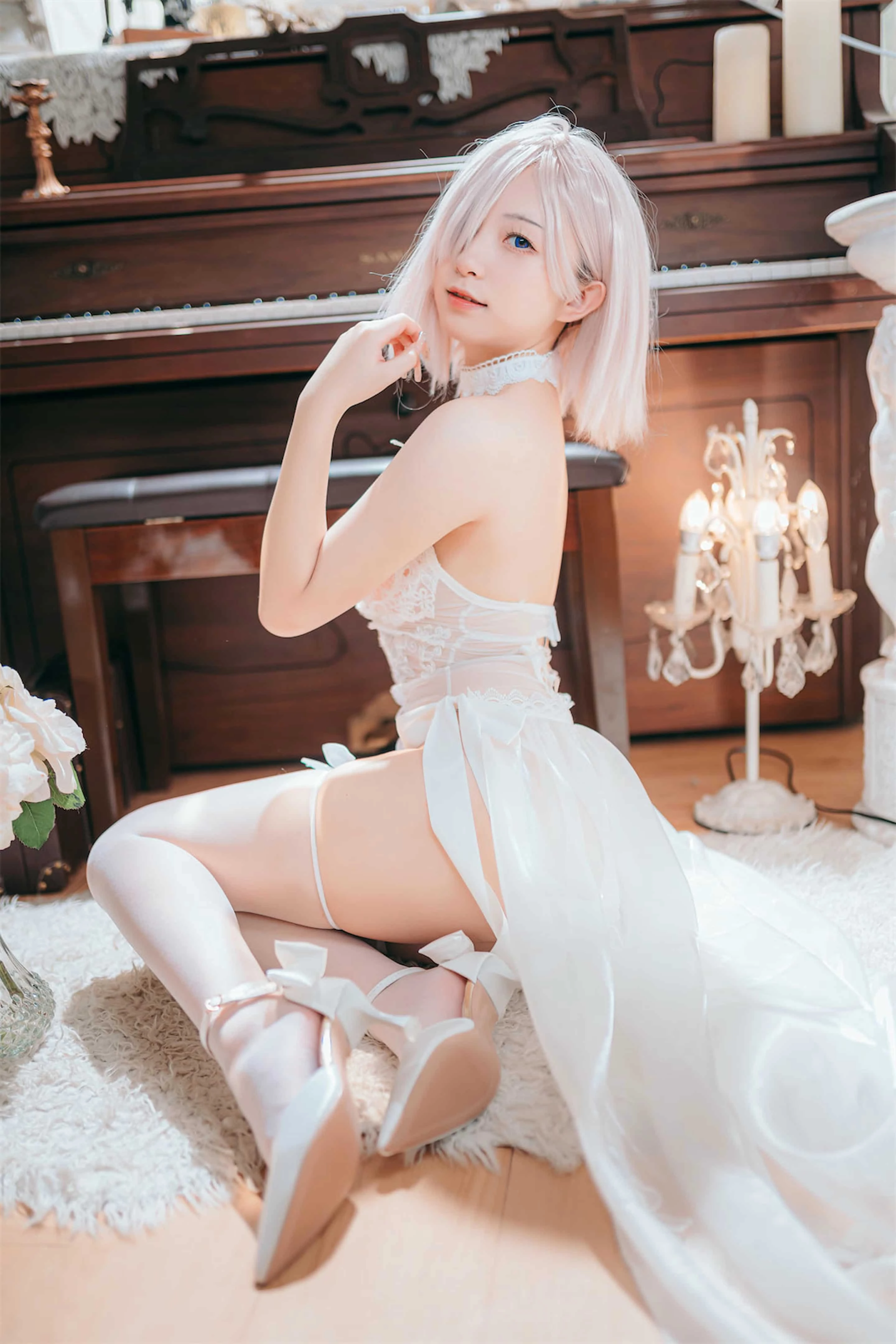 花铃 玛修婚纱