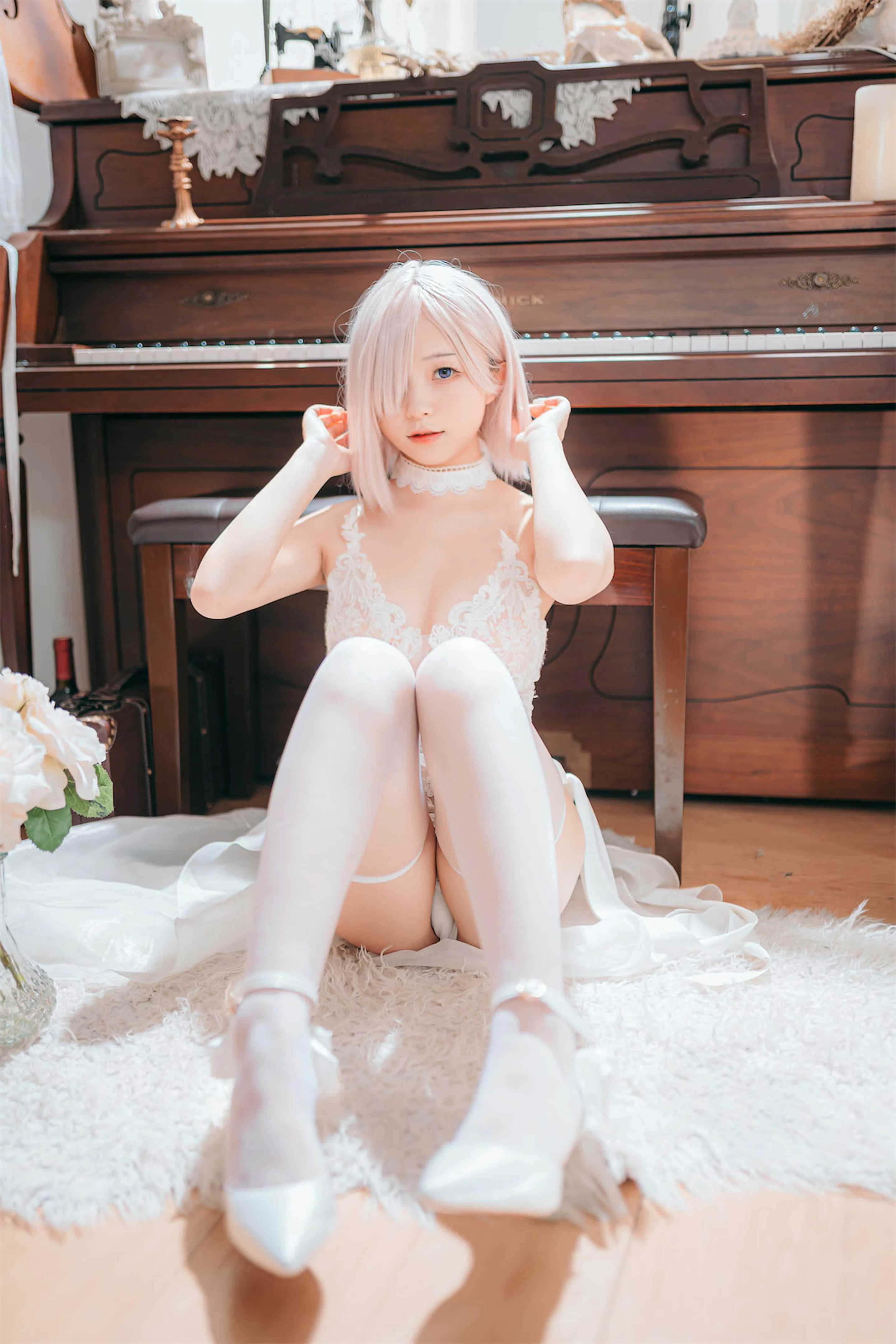 花铃 玛修婚纱