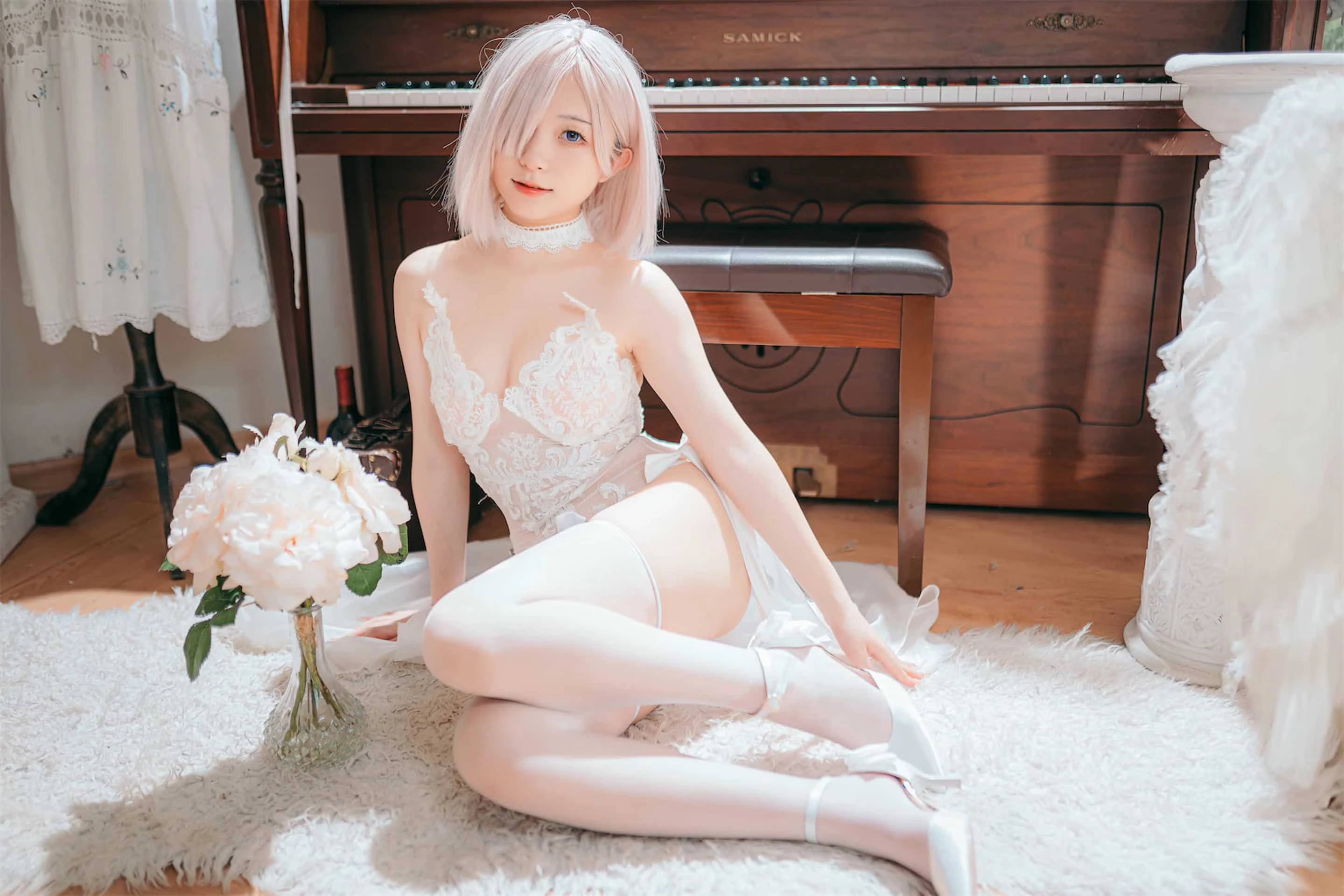 花铃 玛修婚纱