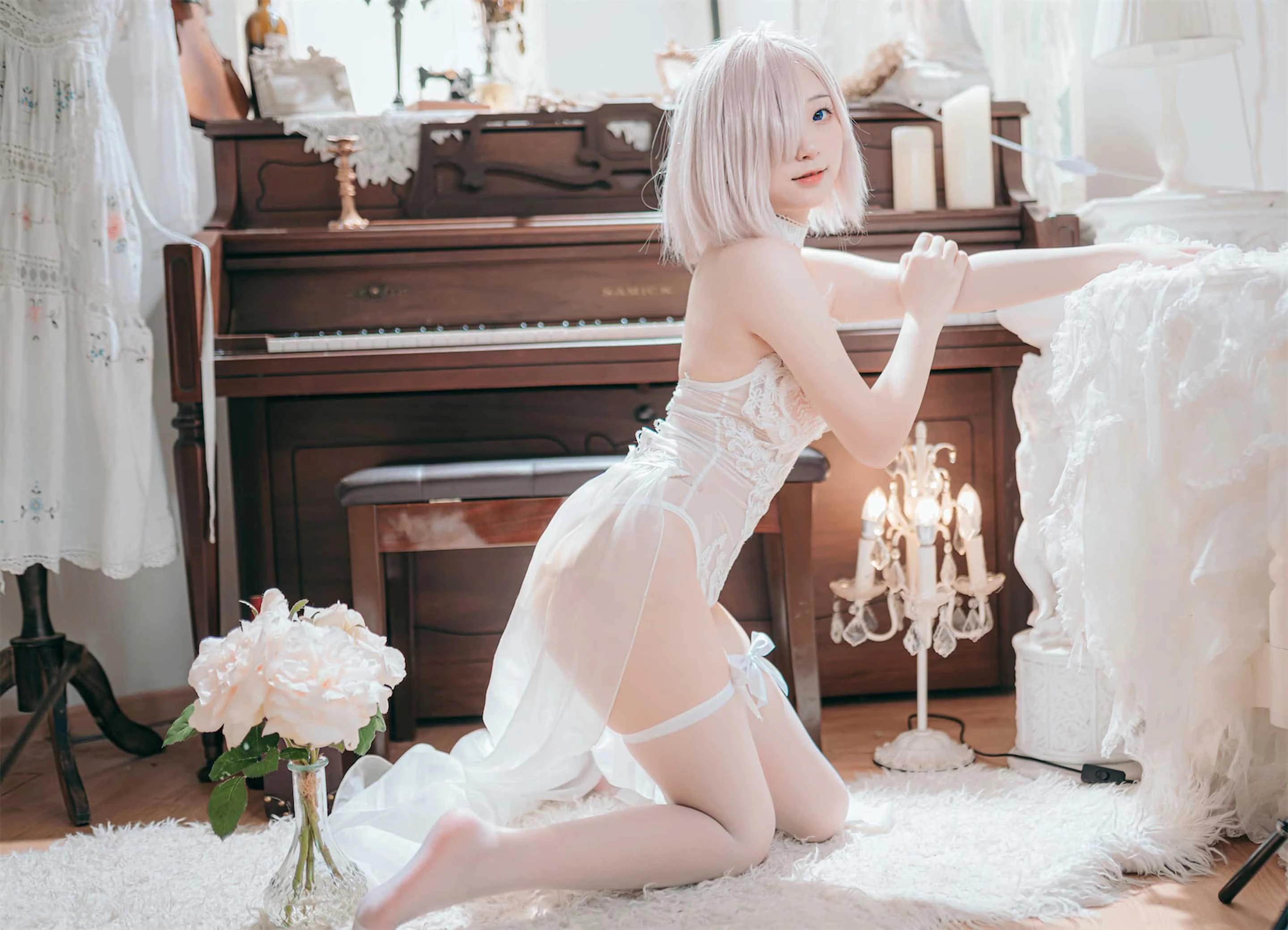 花铃 玛修婚纱