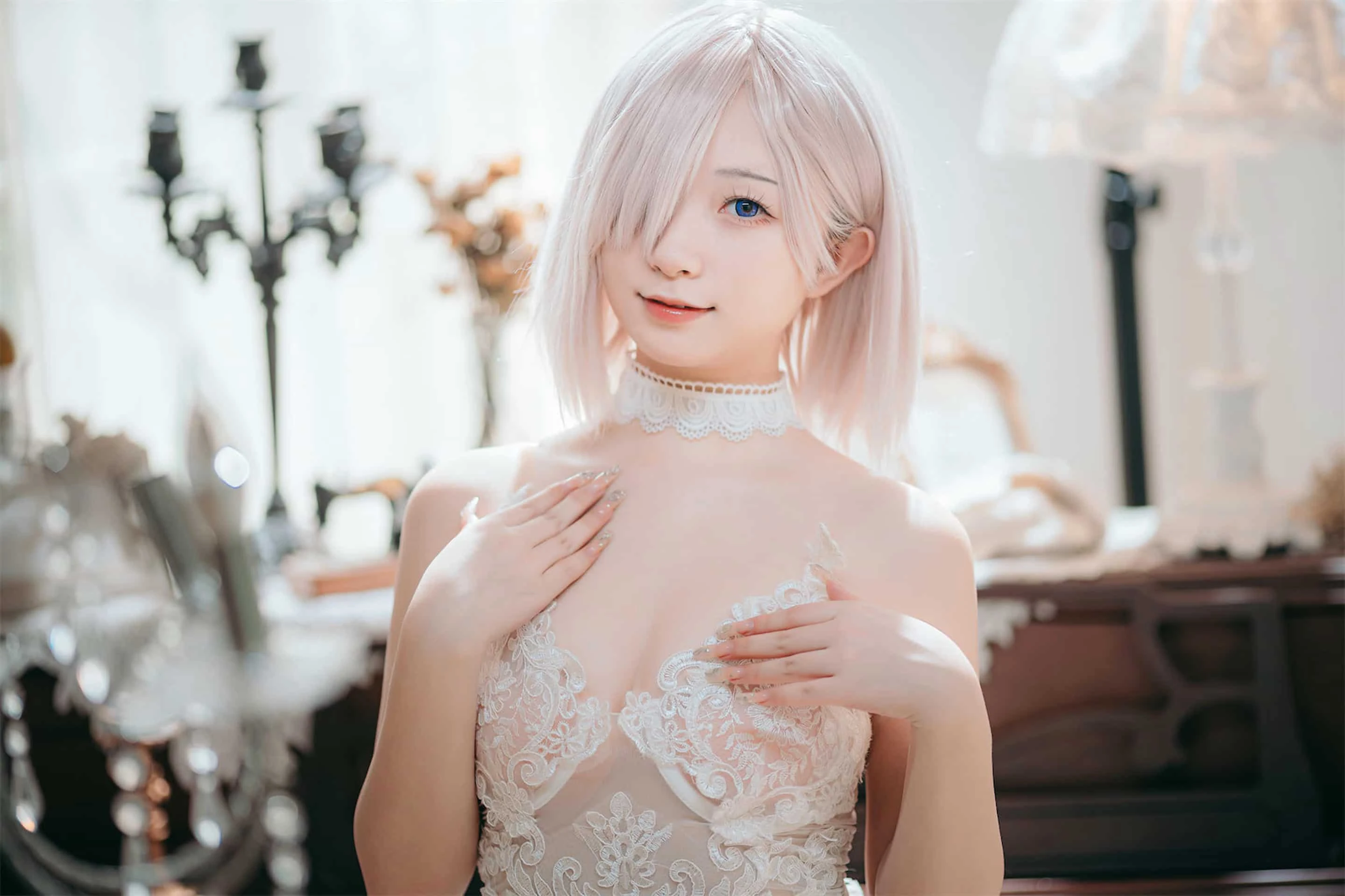 花铃 玛修婚纱
