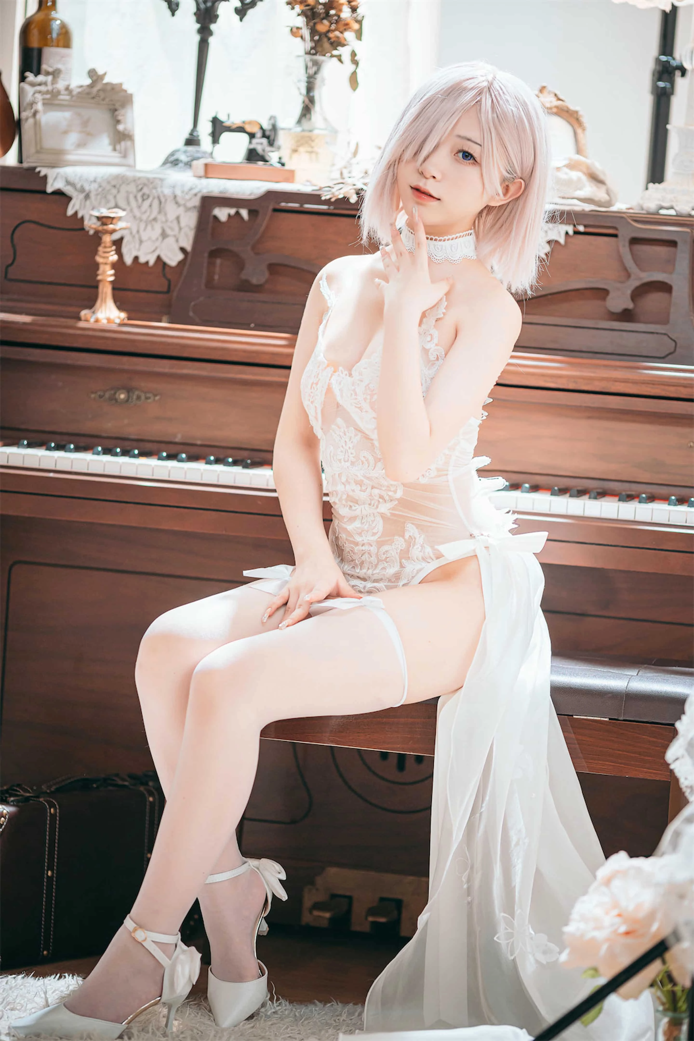 花铃 玛修婚纱
