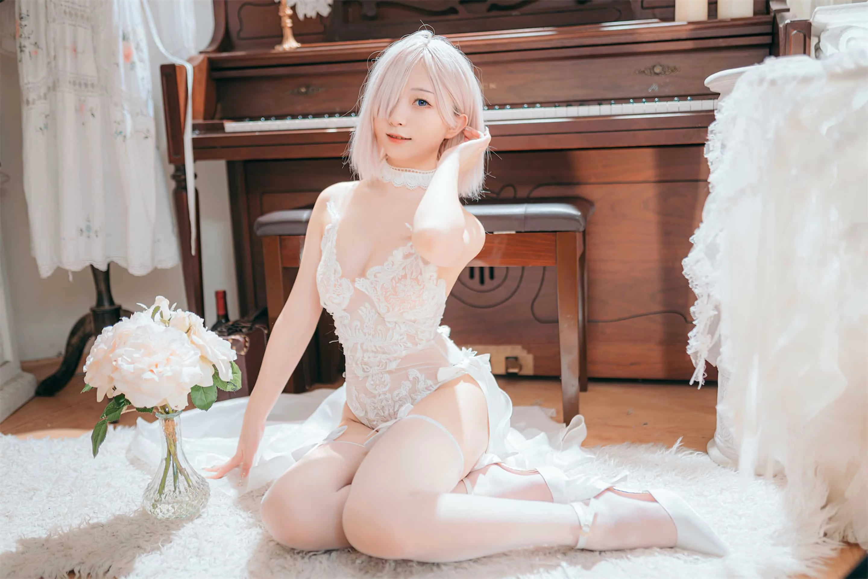 花铃 玛修婚纱