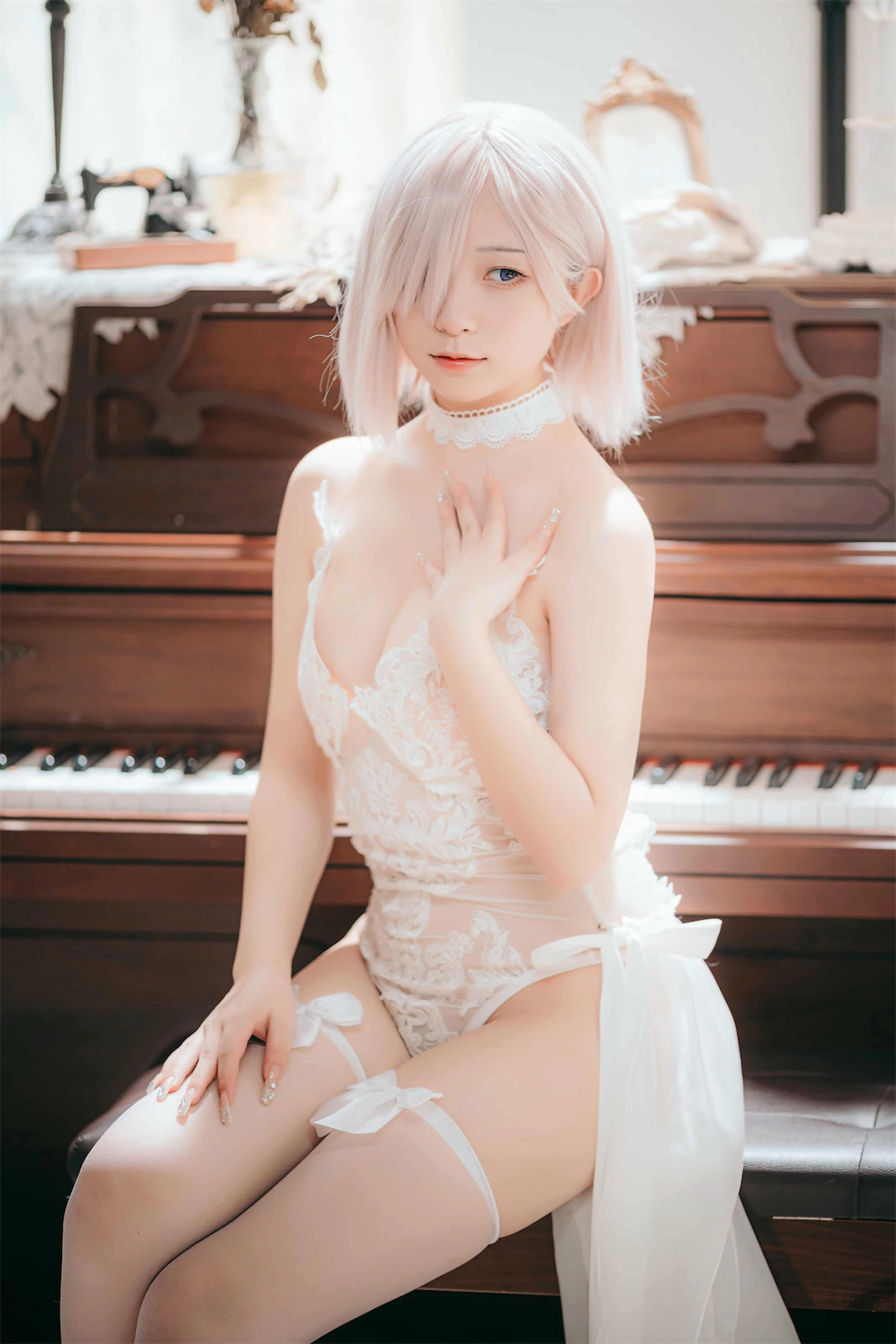 花铃 玛修婚纱