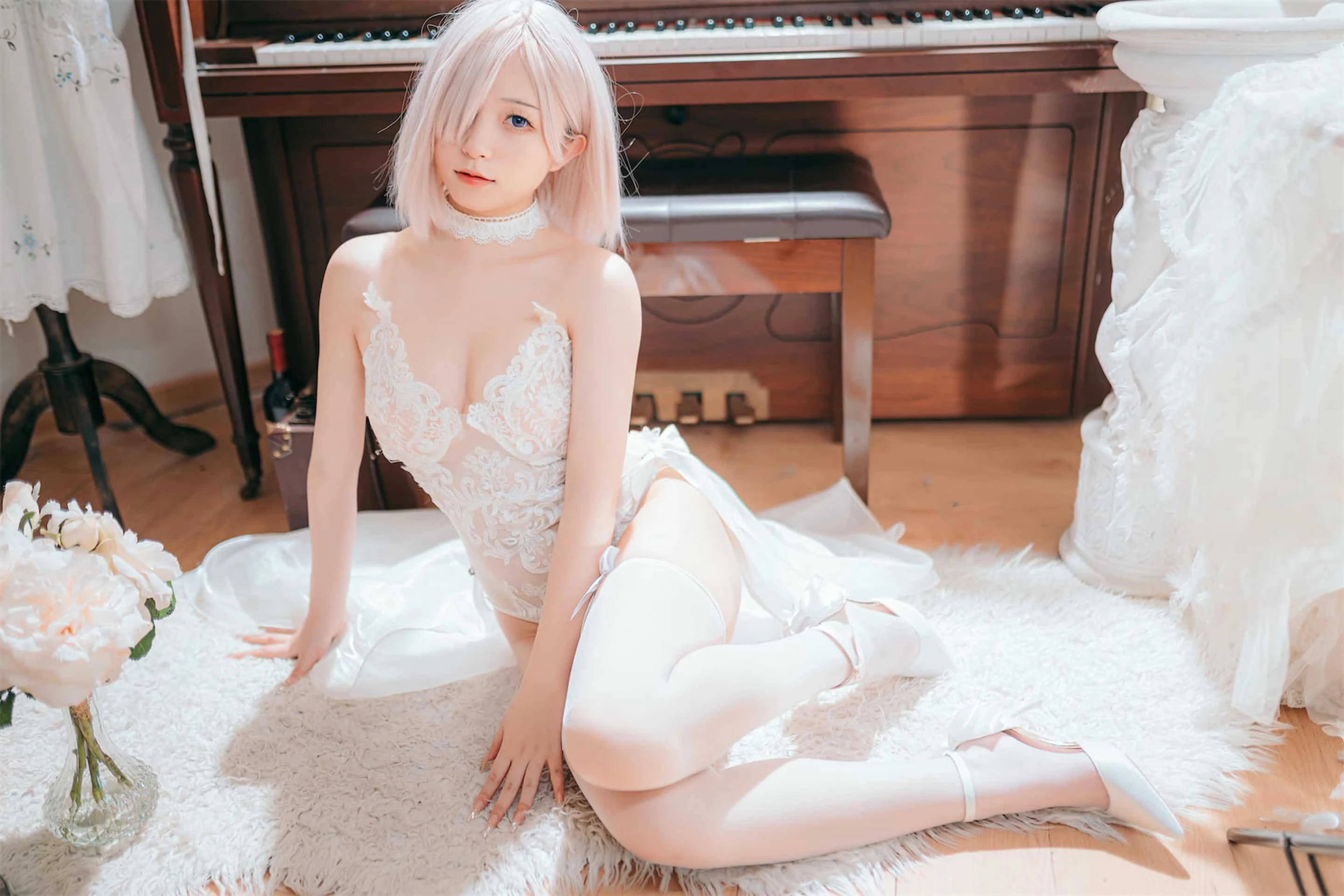花铃 玛修婚纱