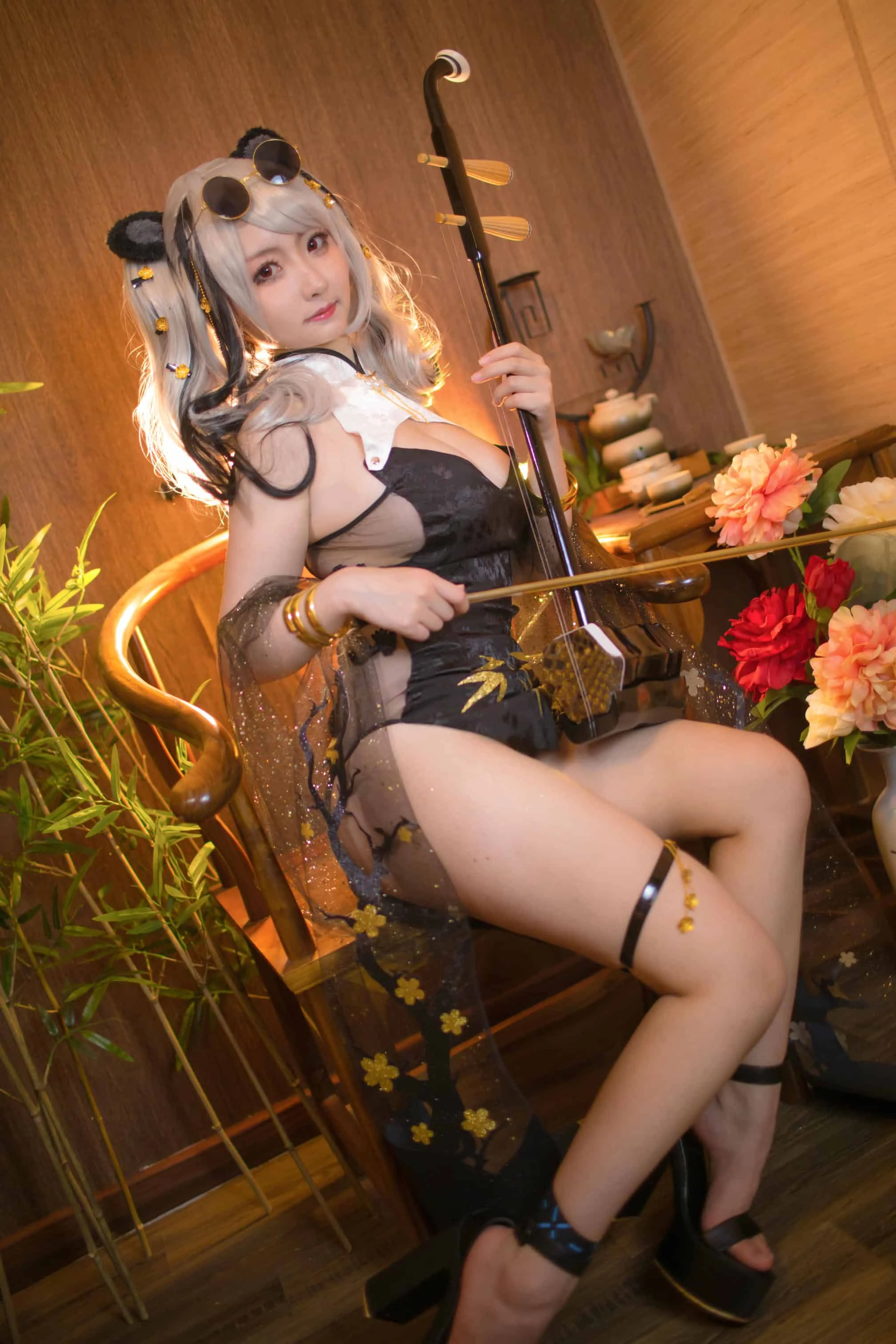 风筝筝筝w 食铁兽旗袍