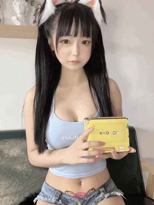 佳佳好难啊 - 蓝色吊带 体操服 套套 日常