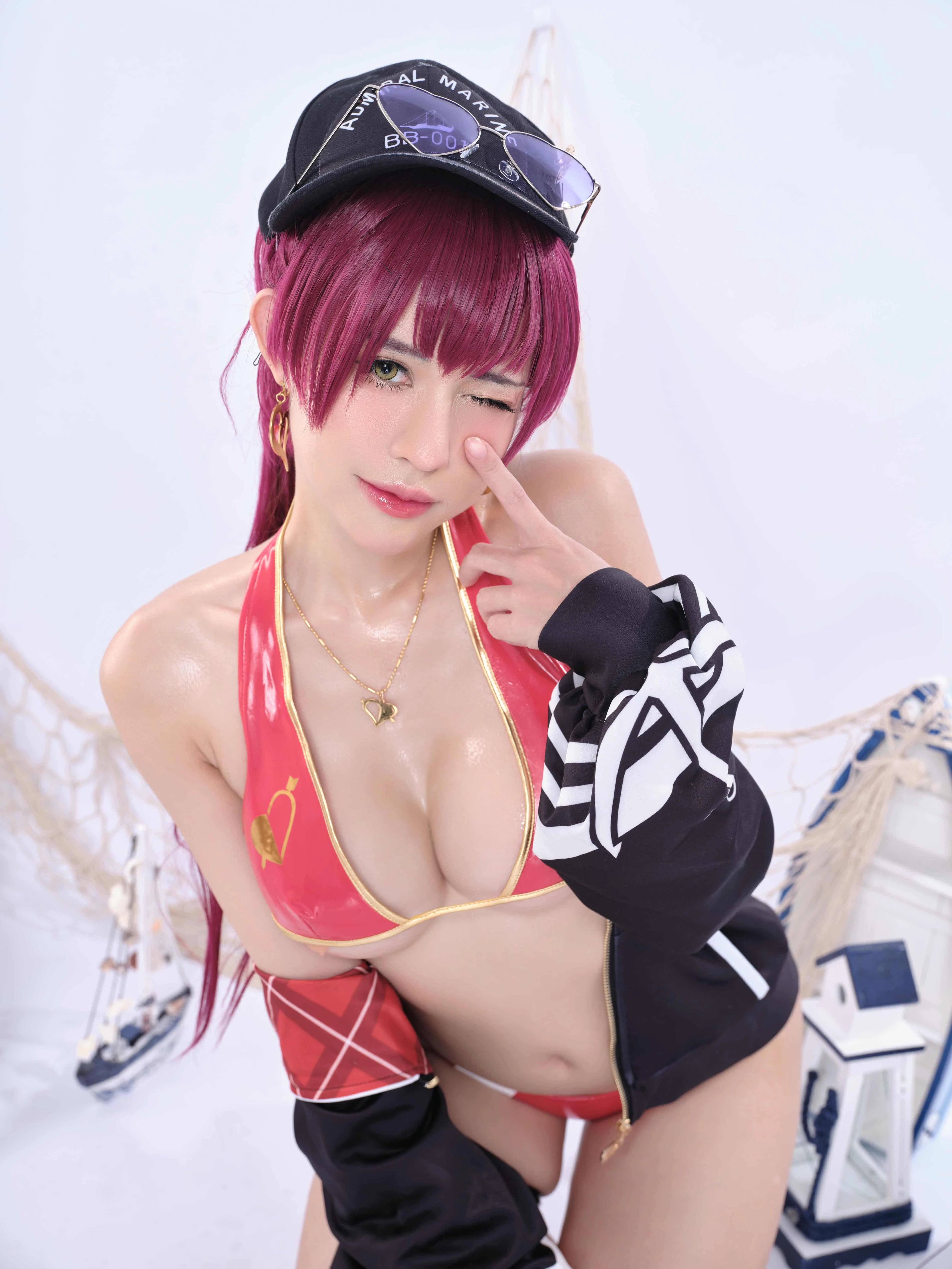 PingPing Hoshou Marine Swimwear (Hololive)