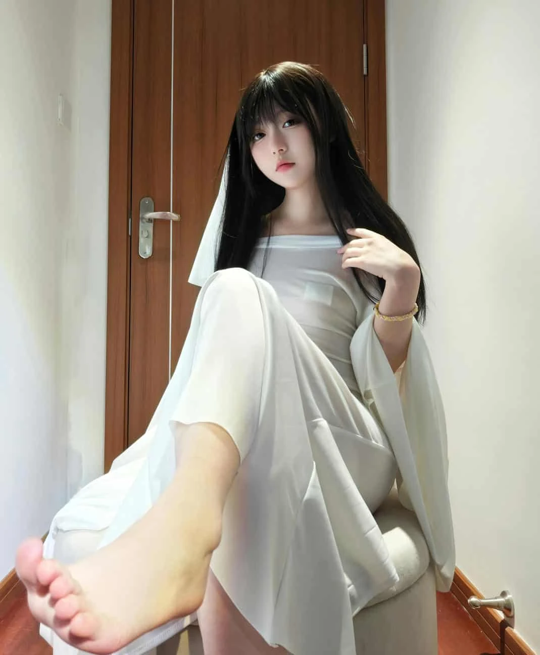 迷之呆梨 万圣节幽灵娘