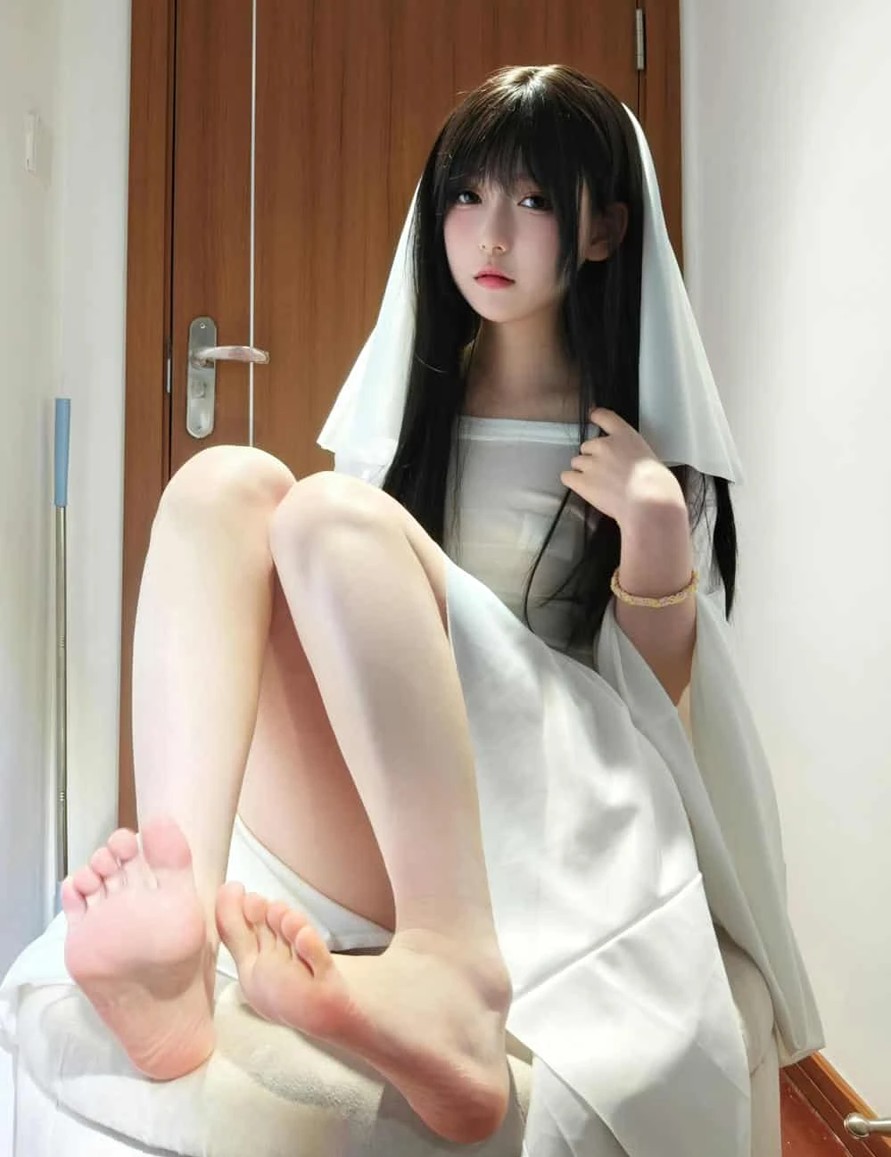 迷之呆梨 万圣节幽灵娘