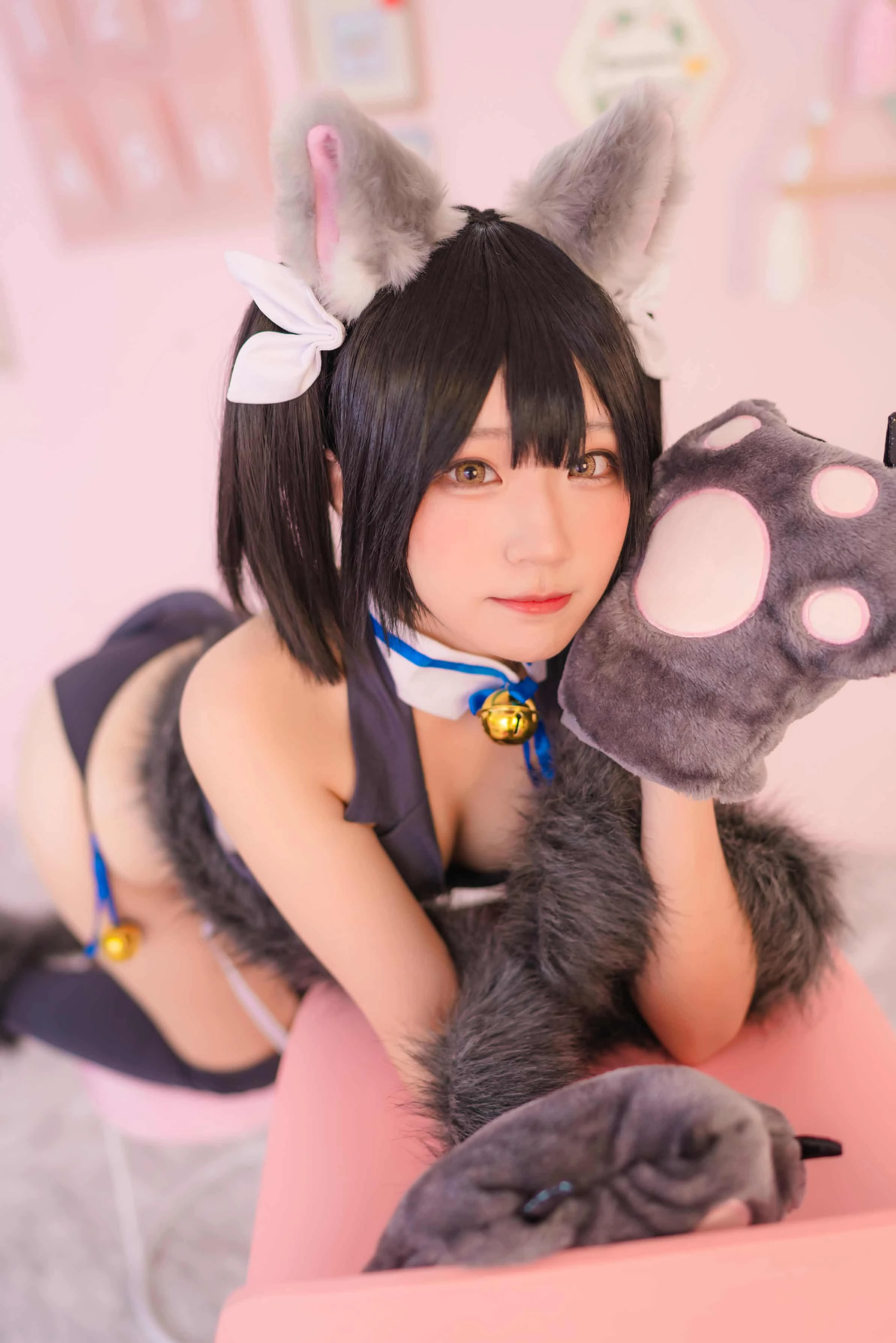 弥美Mime Fate プリズマ 衛宮 美遊 黒・猫ver