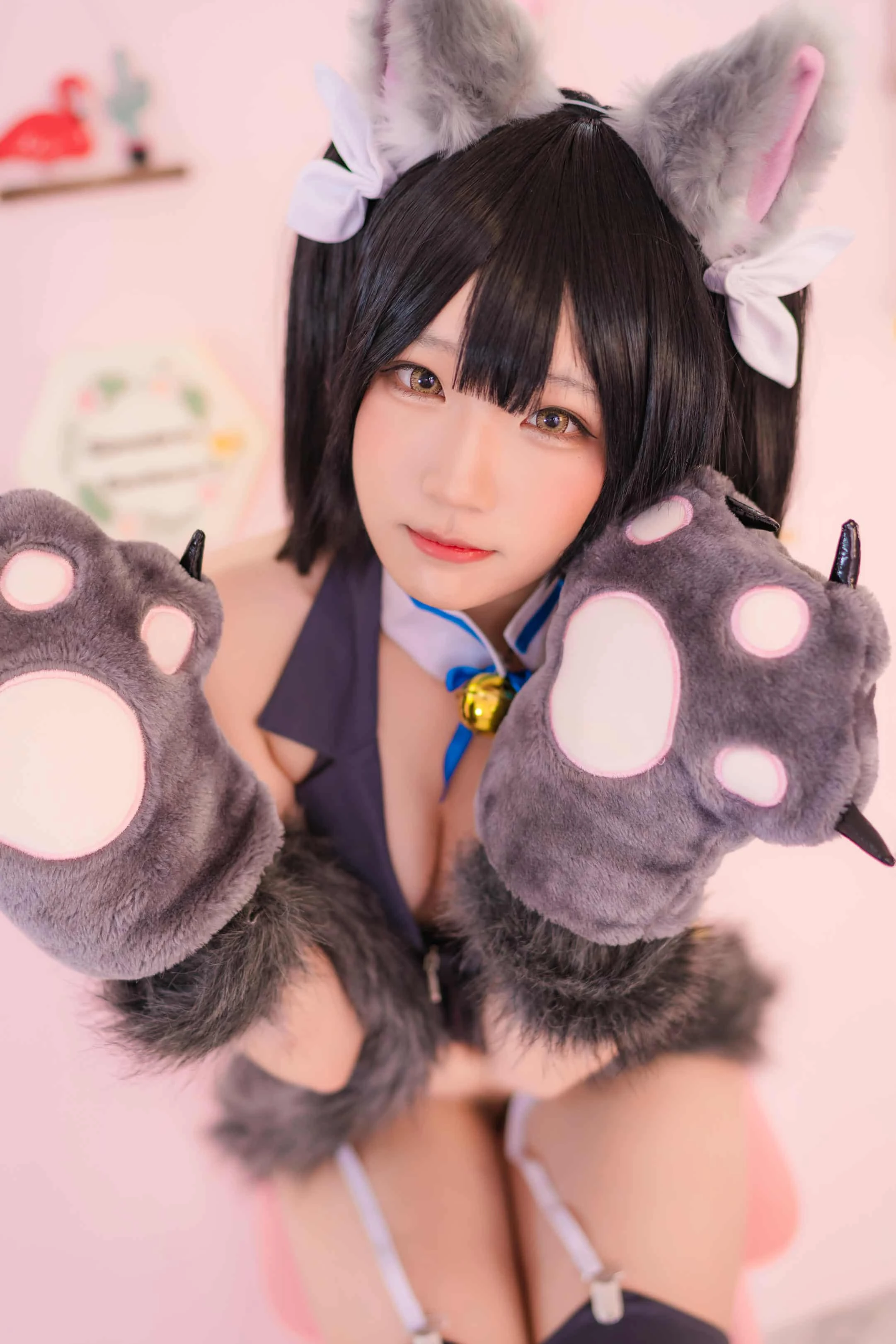 弥美Mime Fate プリズマ 衛宮 美遊 黒・猫ver