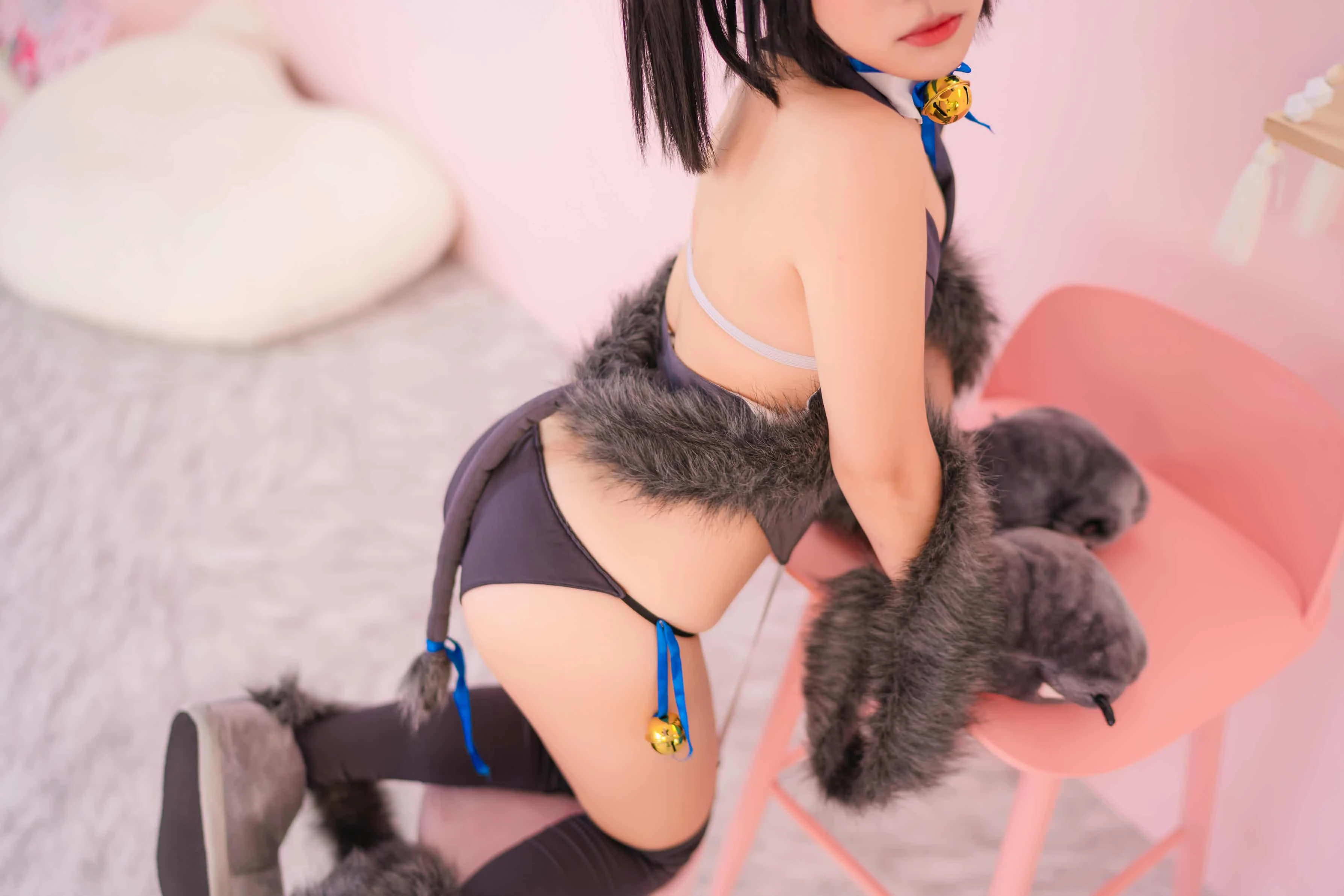 弥美Mime Fate プリズマ 衛宮 美遊 黒・猫ver