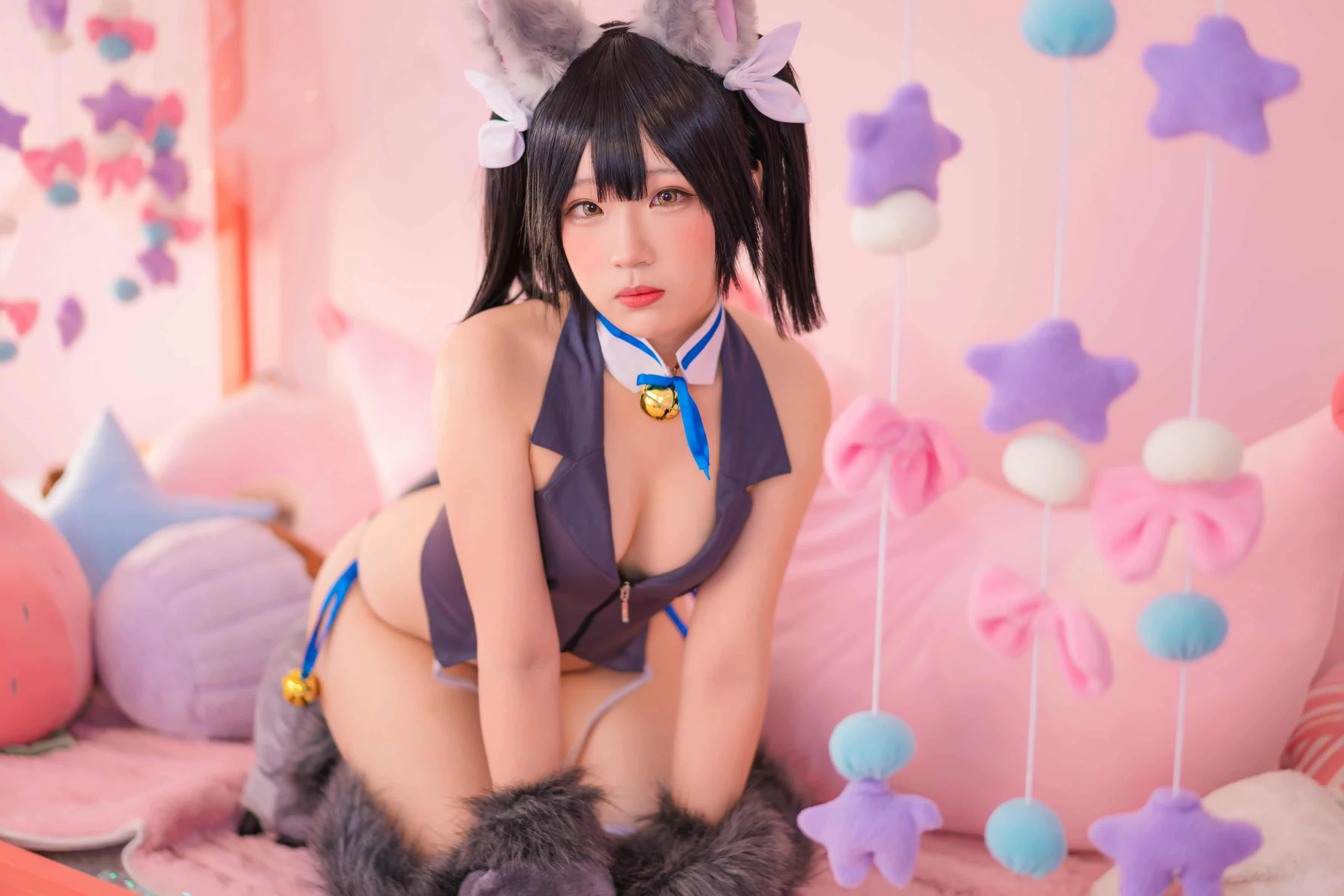 弥美Mime Fate プリズマ 衛宮 美遊 黒・猫ver