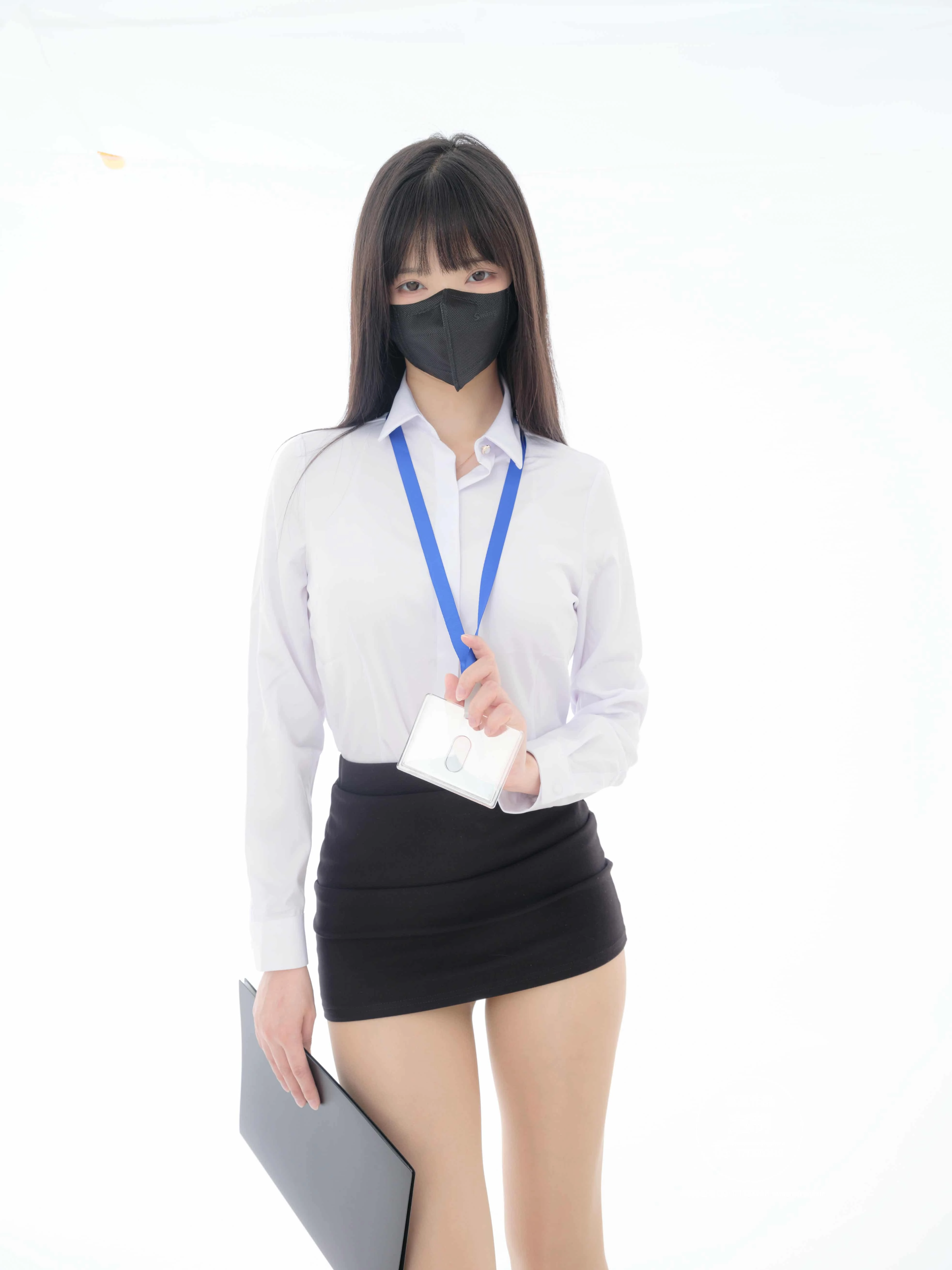 紧急企划 EX-008 见希w 肉丝OL制服