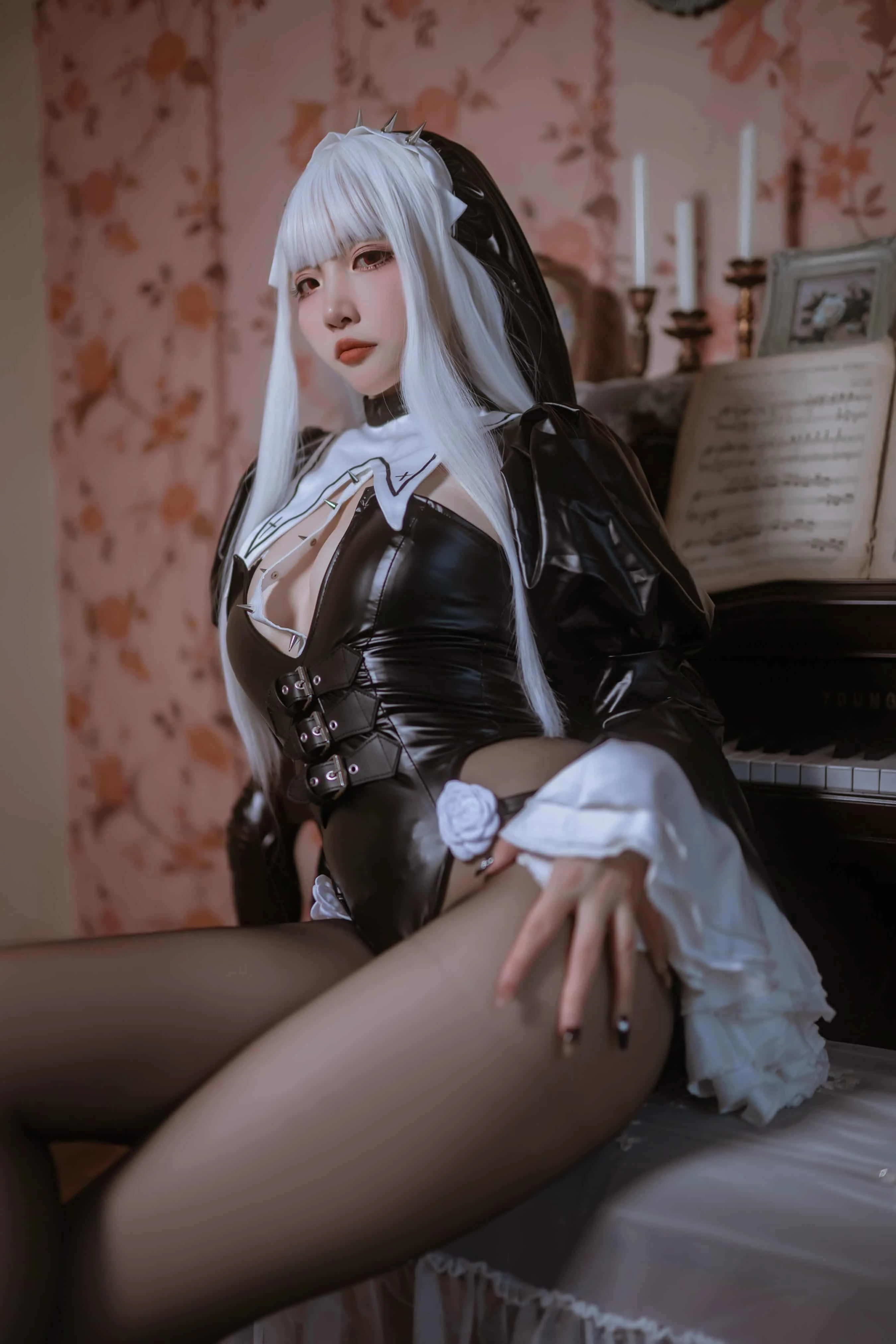 二佐Nisa 白发修女